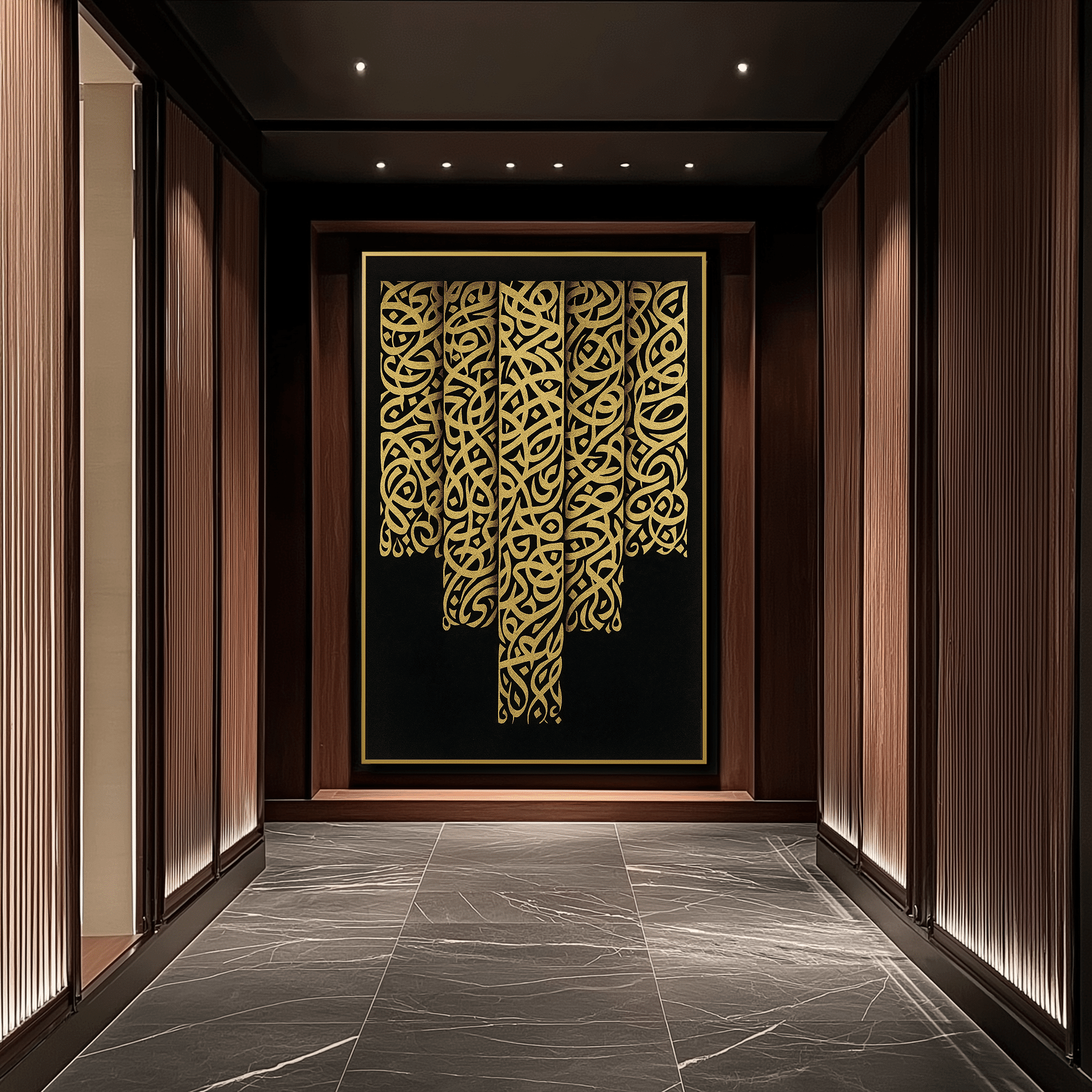 Golden Drapes UA - 1451 - Unique Aesthetics