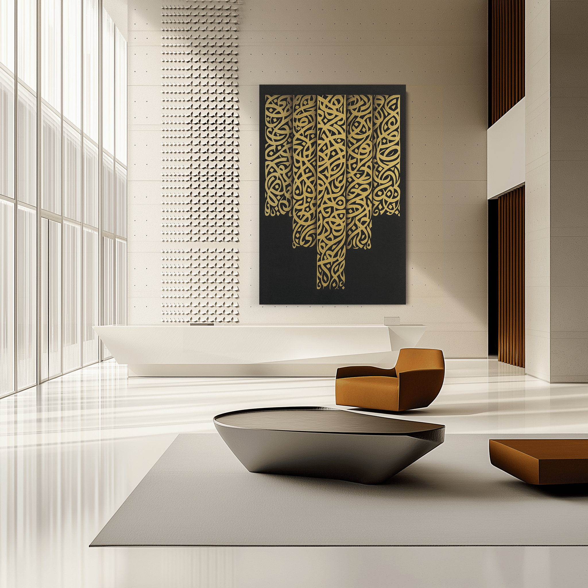 Golden Drapes UA - 1451 - Unique Aesthetics