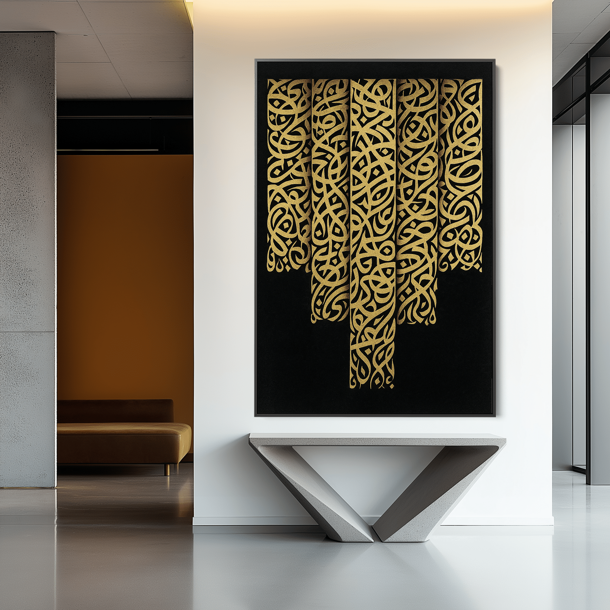 Golden Drapes UA - 1451 - Unique Aesthetics