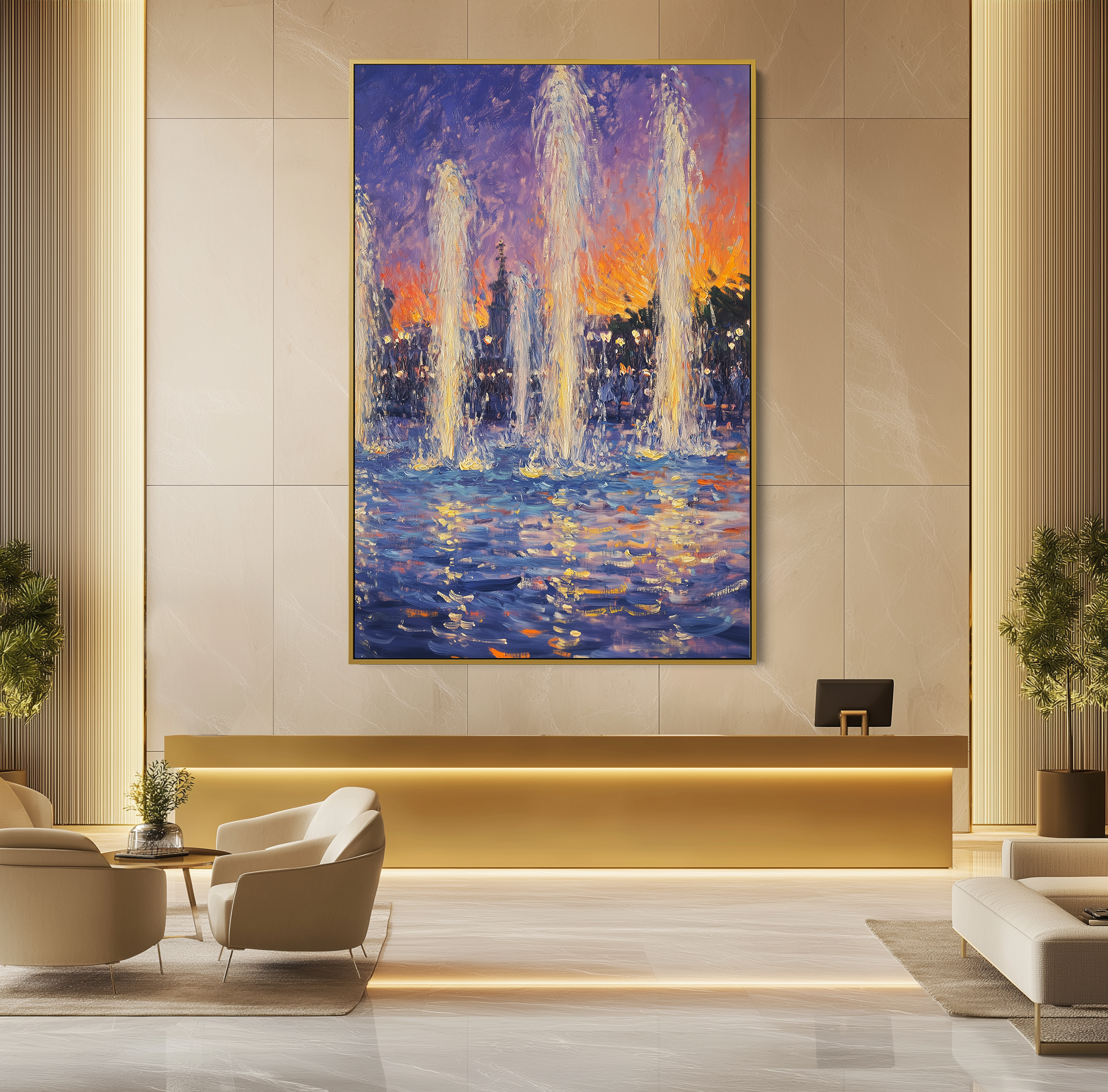 GOLDEN RIPPLES UA - 89 - Unique Aesthetics