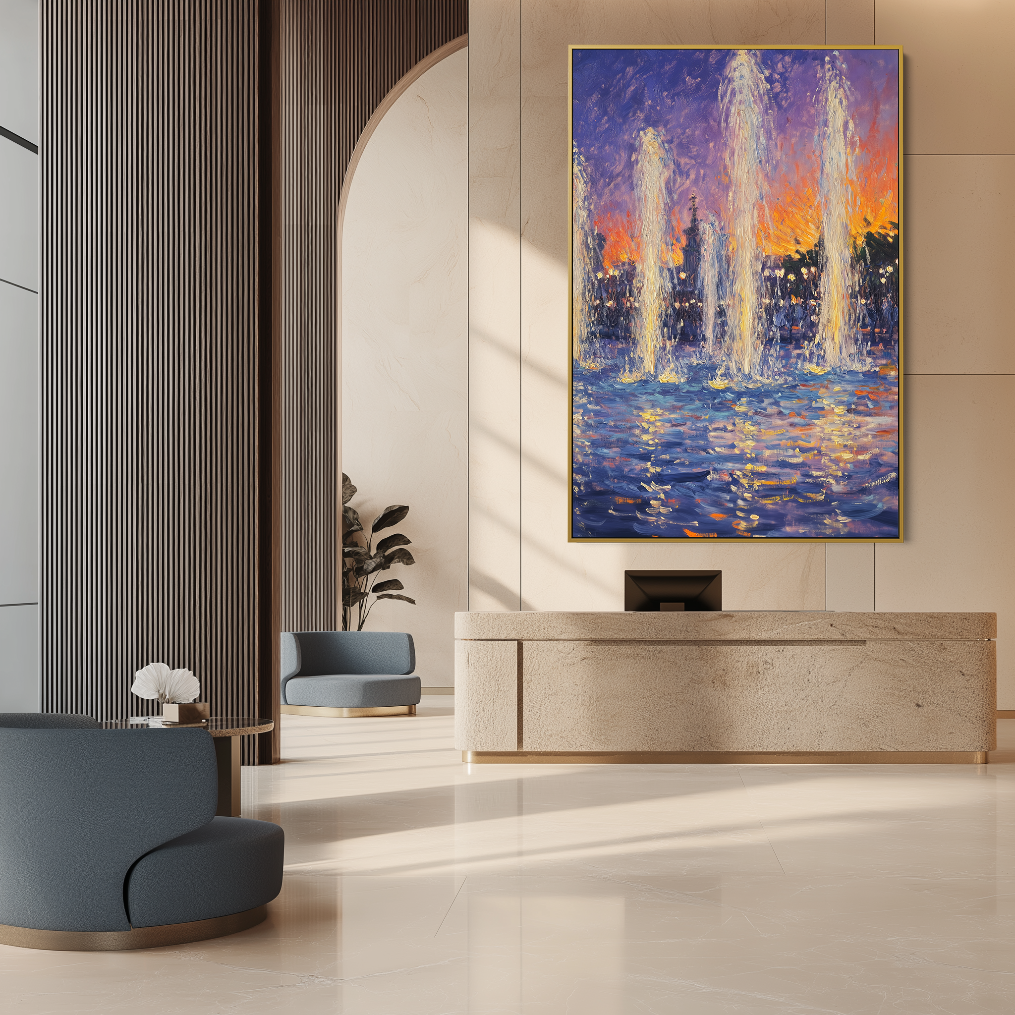 GOLDEN RIPPLES UA - 89 - Unique Aesthetics