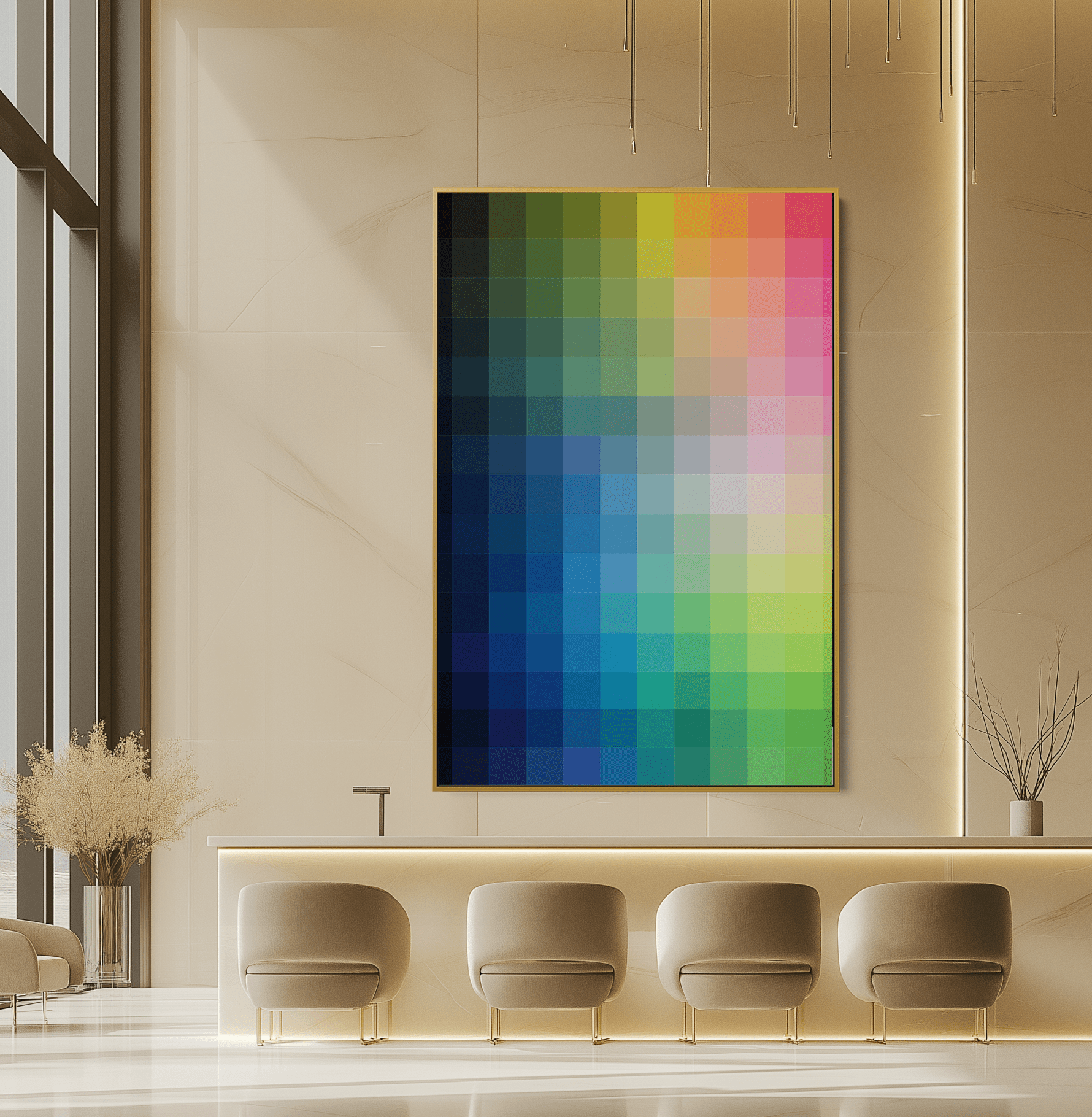 Hue Lattice UA - 1173 - Unique Aesthetics