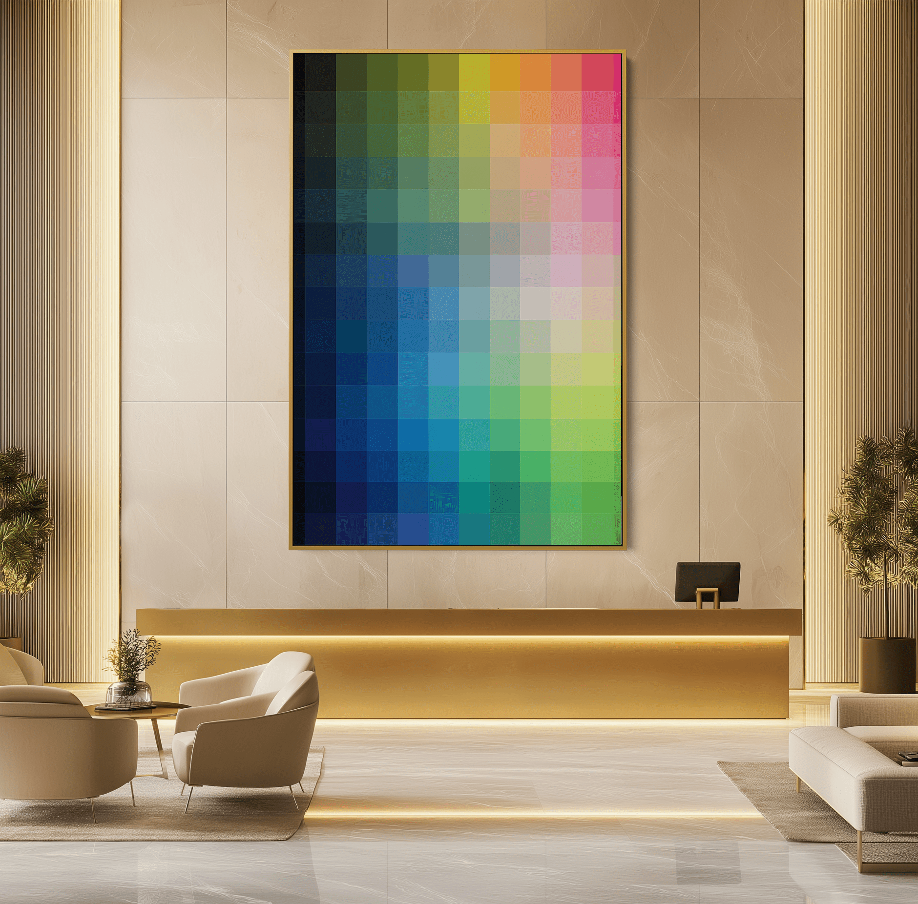 Hue Lattice UA - 1173 - Unique Aesthetics