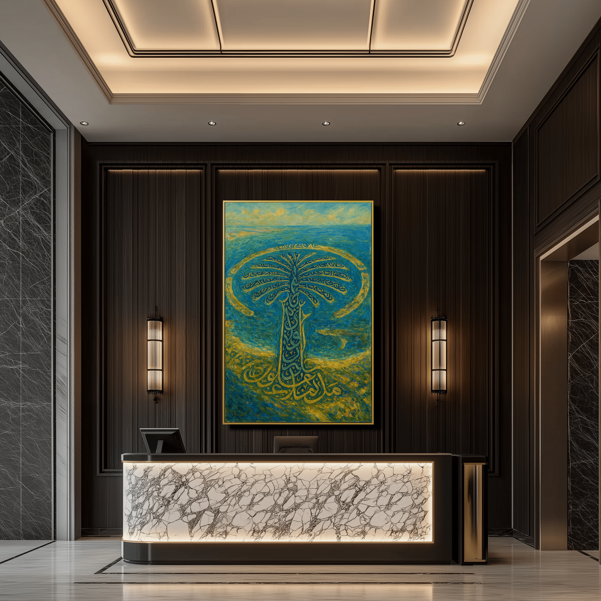 Ink of the Sea, Palm of Gold UA - 1448 - Unique Aesthetics