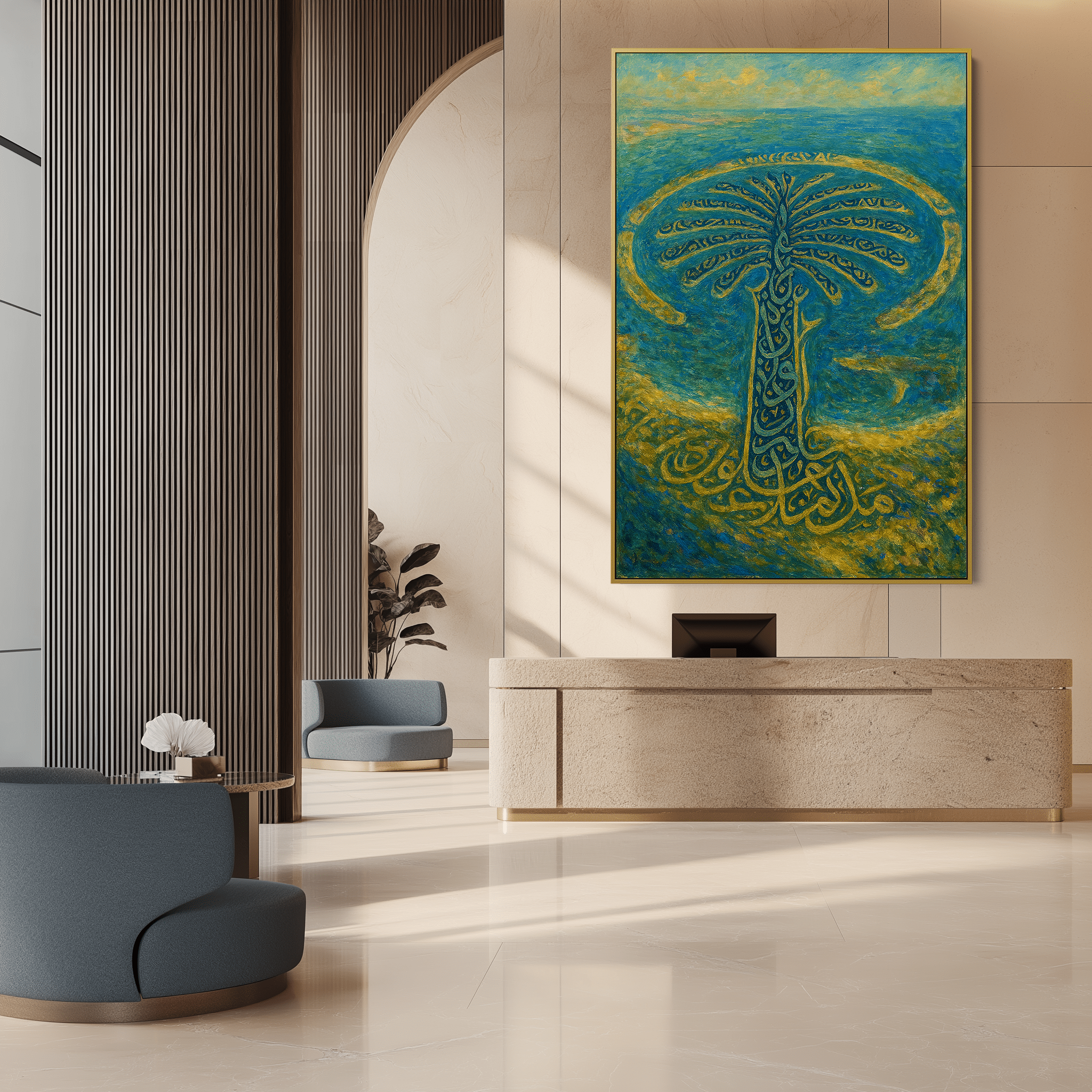 Ink of the Sea, Palm of Gold UA - 1448 - Unique Aesthetics