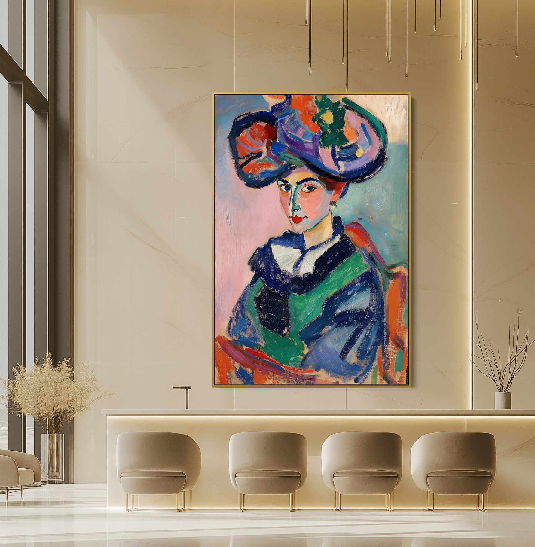 The Lady in Blue #UA-283