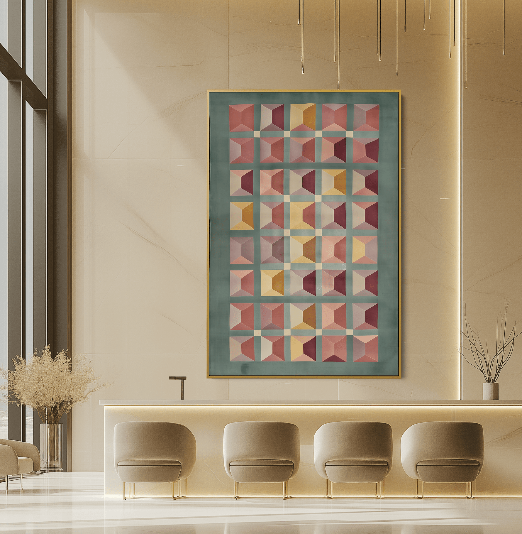 Kaleido Grid UA - 1190 - Unique Aesthetics