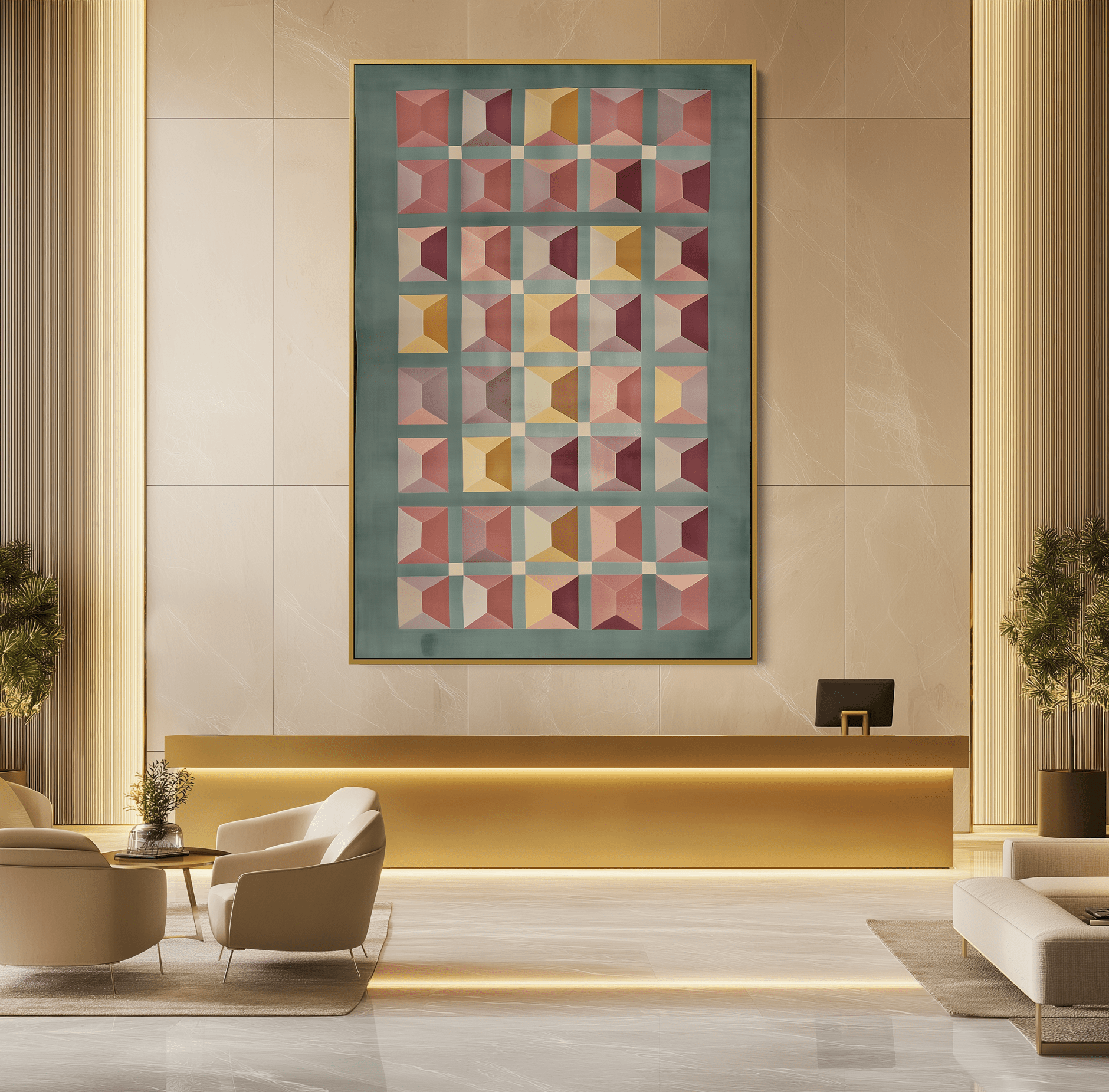 Kaleido Grid UA - 1190 - Unique Aesthetics