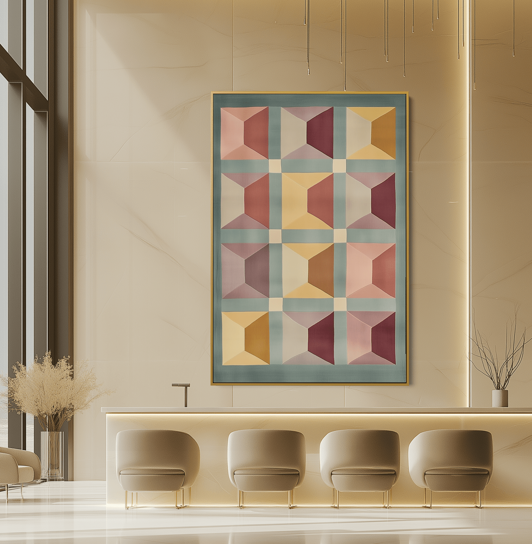 Kaleido Grid UA - 1215 - Unique Aesthetics