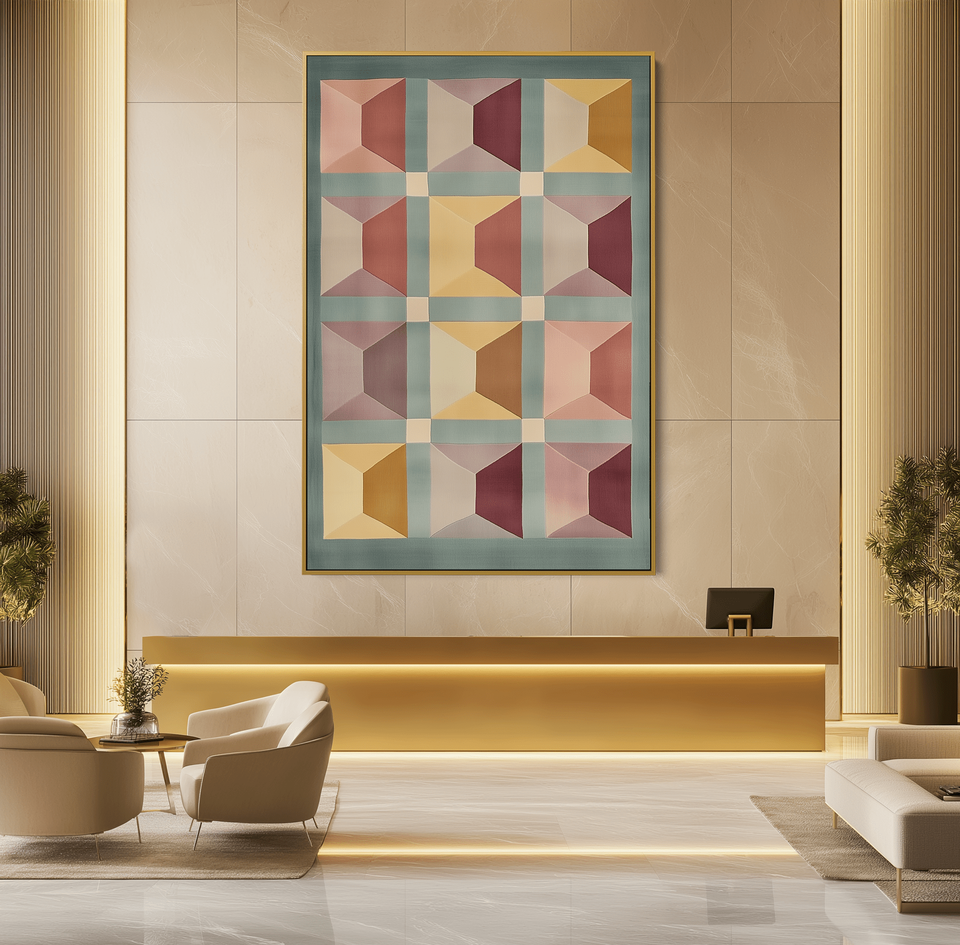 Kaleido Grid UA - 1215 - Unique Aesthetics