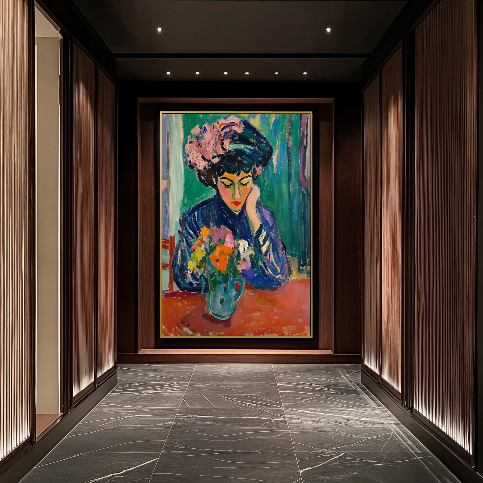 Reflections in Blue #UA-278