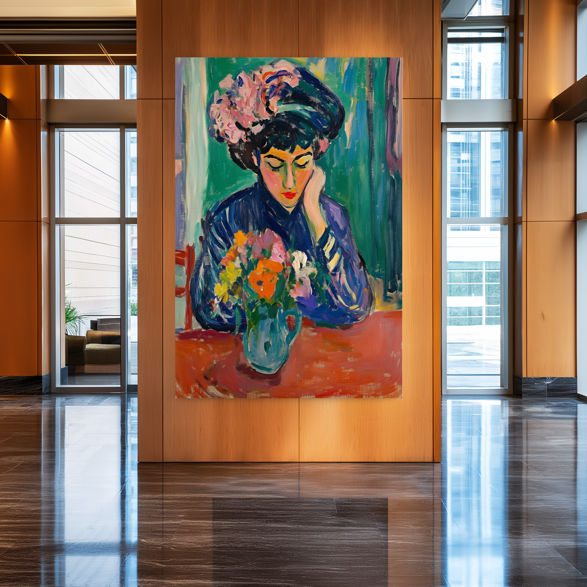 Reflections in Blue #UA-278