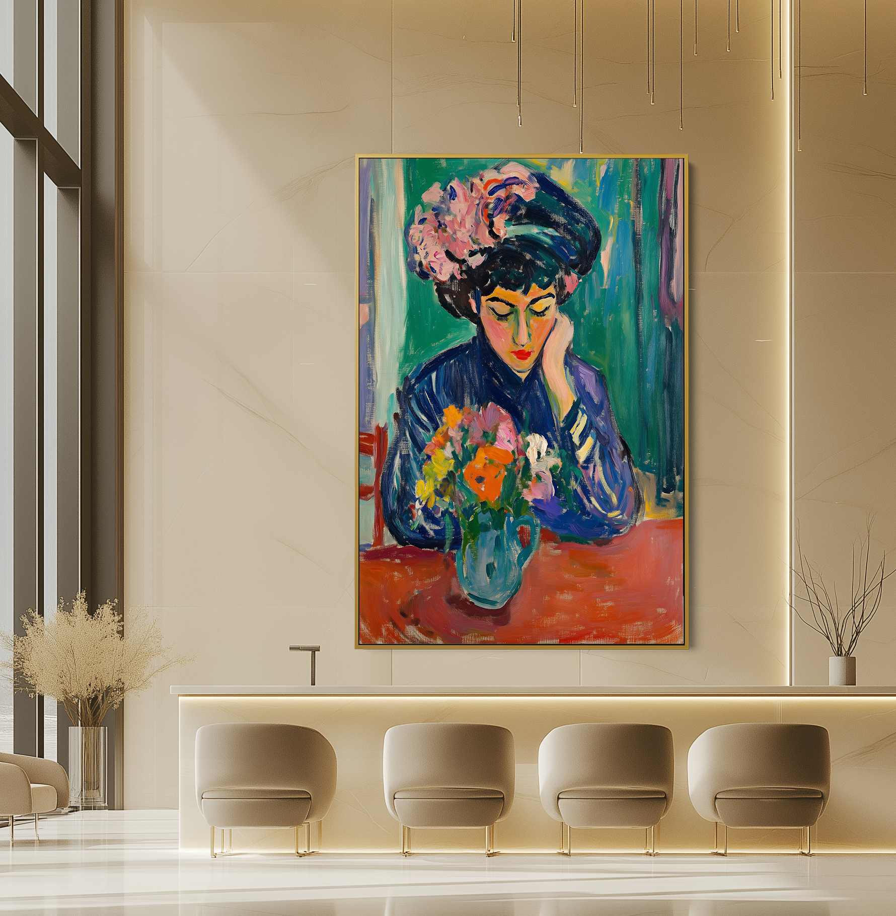 Reflections in Blue #UA-278