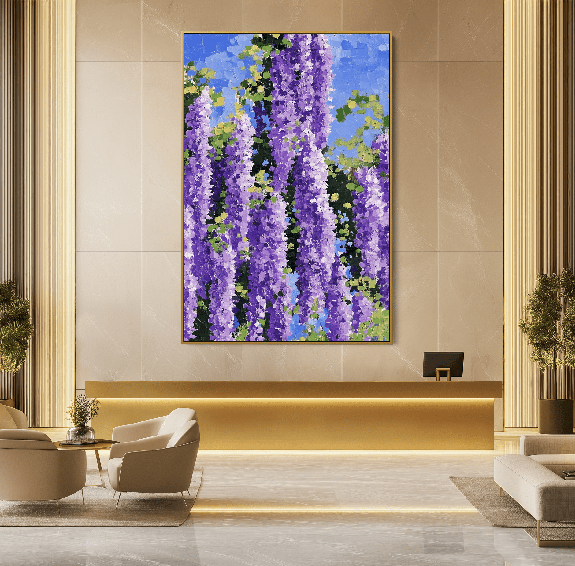 Lavender Rain UA - 1331 - Unique Aesthetics