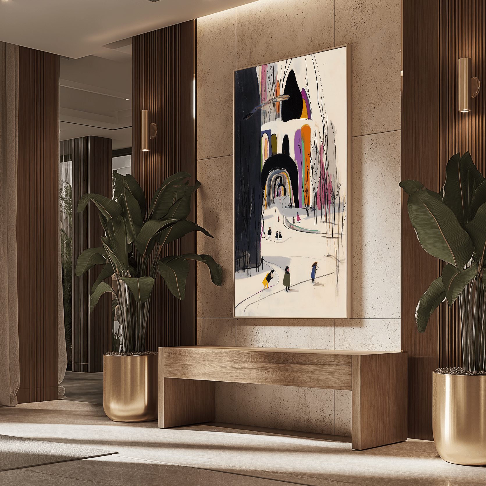 Miniature Hearts, Infinite Snow UA - 1383 - Unique Aesthetics