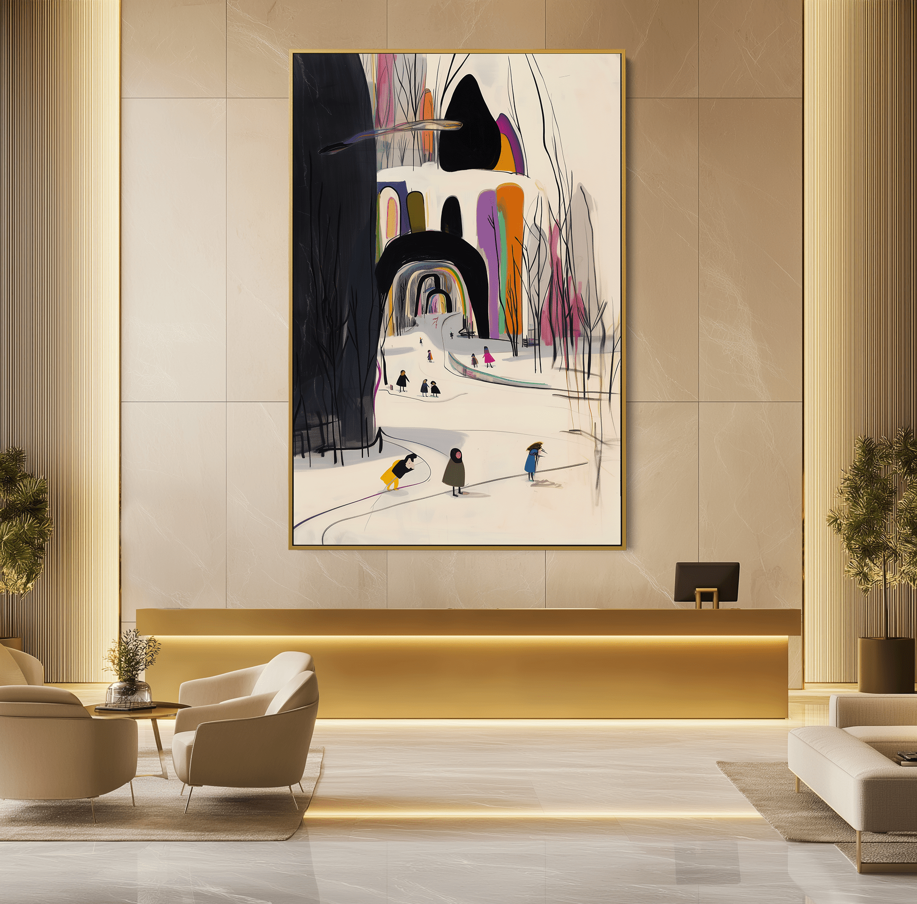 Miniature Hearts, Infinite Snow UA - 1383 - Unique Aesthetics