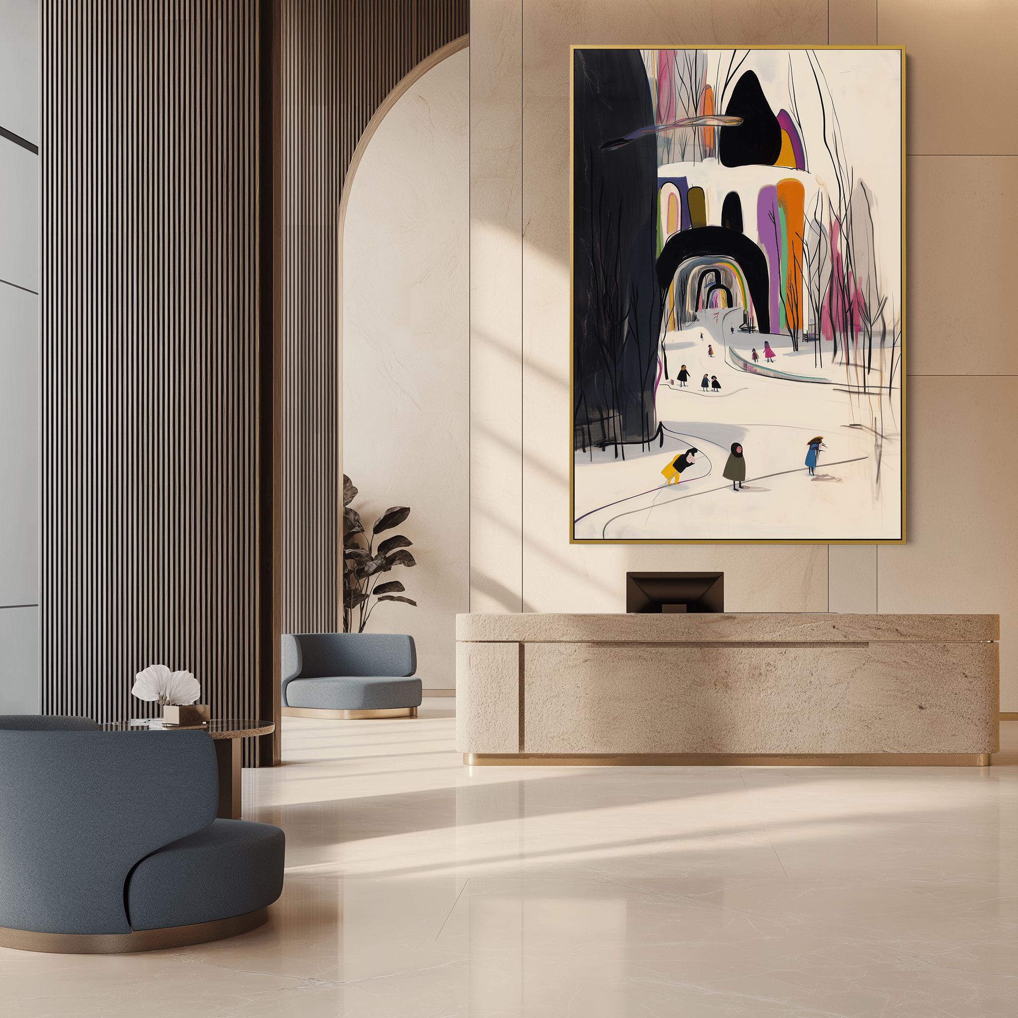 Miniature Hearts, Infinite Snow UA - 1383 - Unique Aesthetics