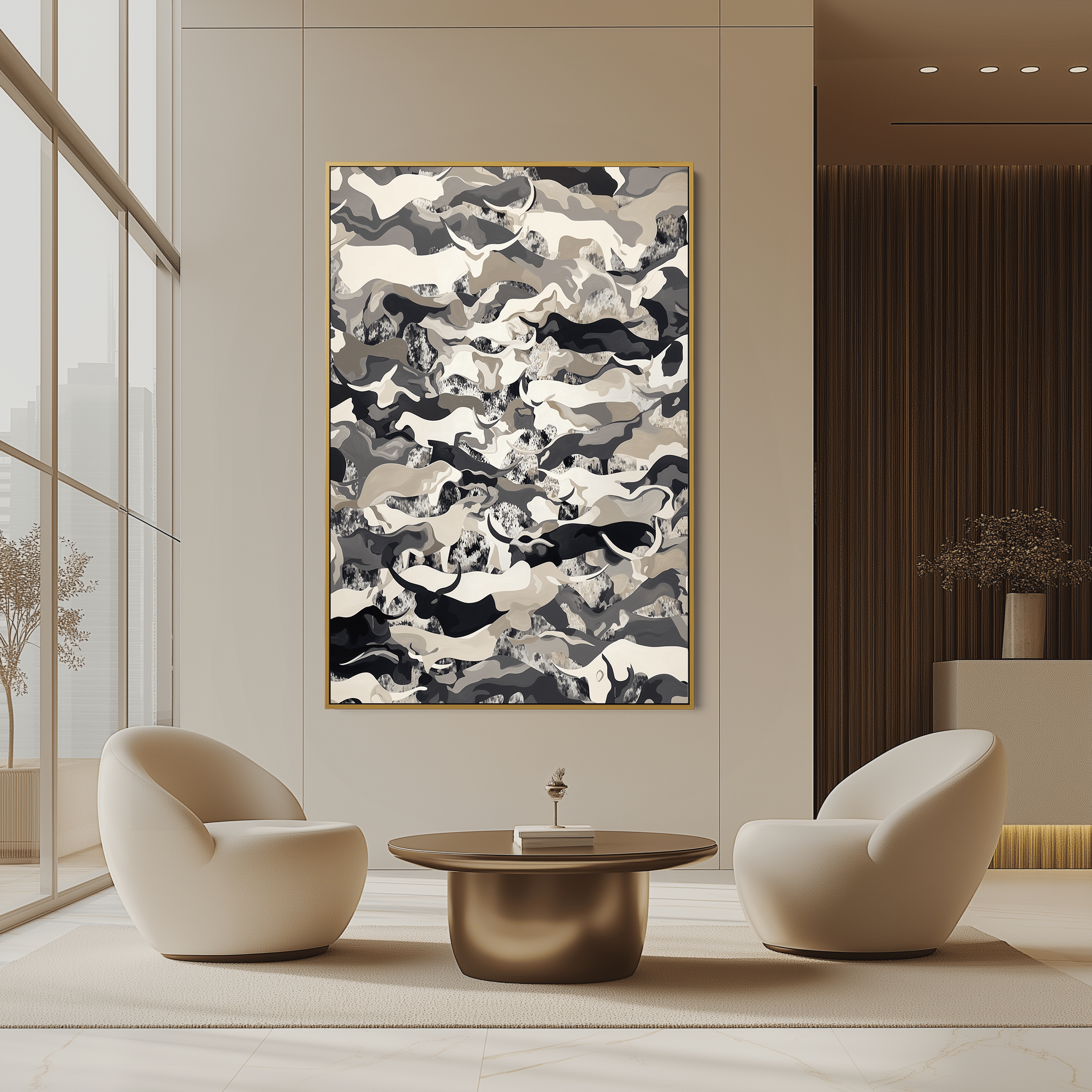 Monochrome Stampede UA - 1342 - Unique Aesthetics