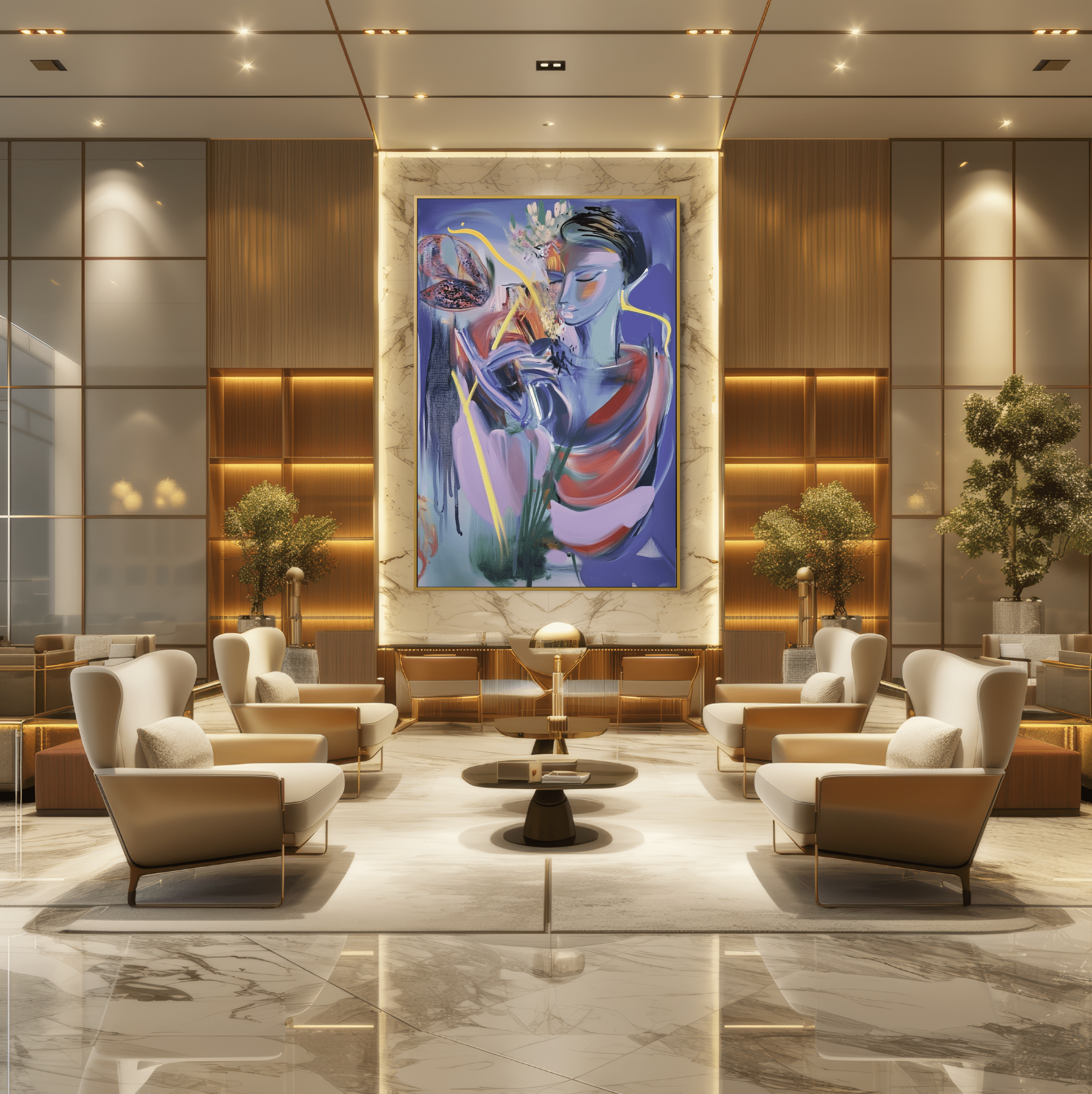 Painted in Quiet Flame UA - 1384 - Unique Aesthetics