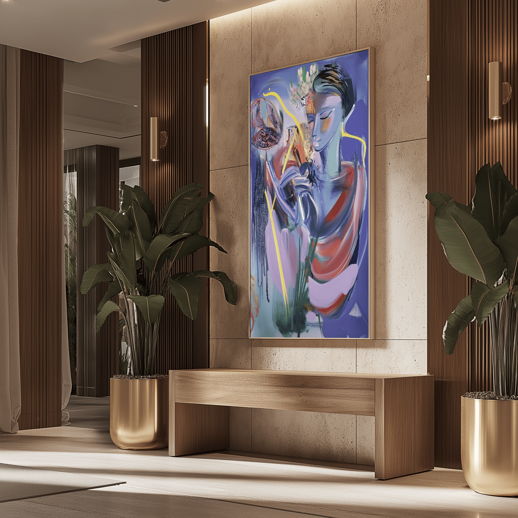 Painted in Quiet Flame UA - 1384 - Unique Aesthetics