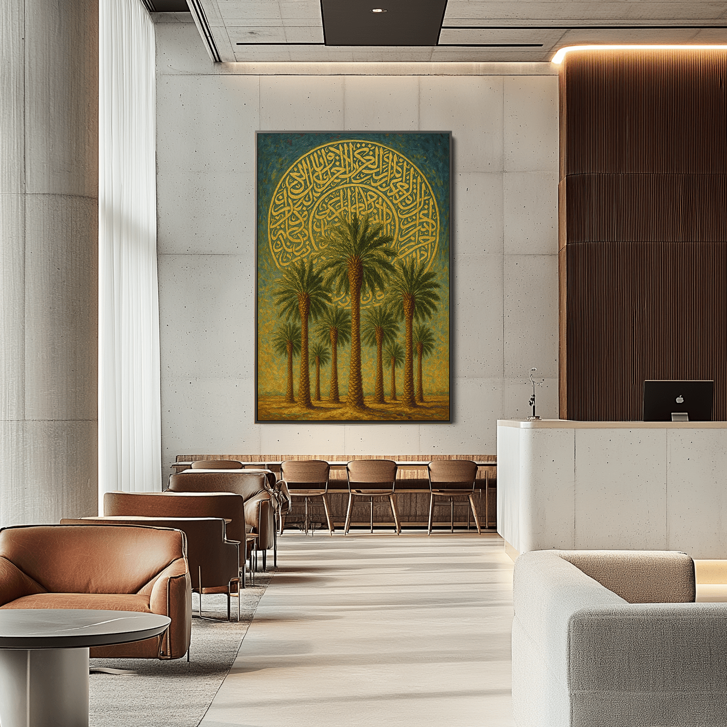 Palm Halo UA - 1457 - Unique Aesthetics