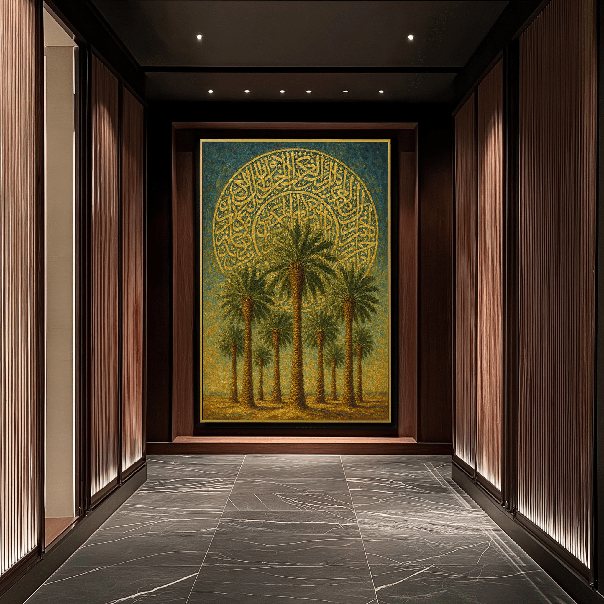 Palm Halo UA - 1457 - Unique Aesthetics