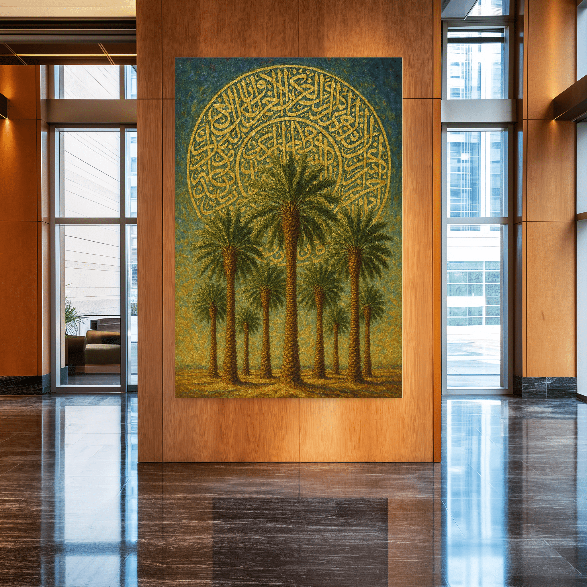 Palm Halo UA - 1457 - Unique Aesthetics