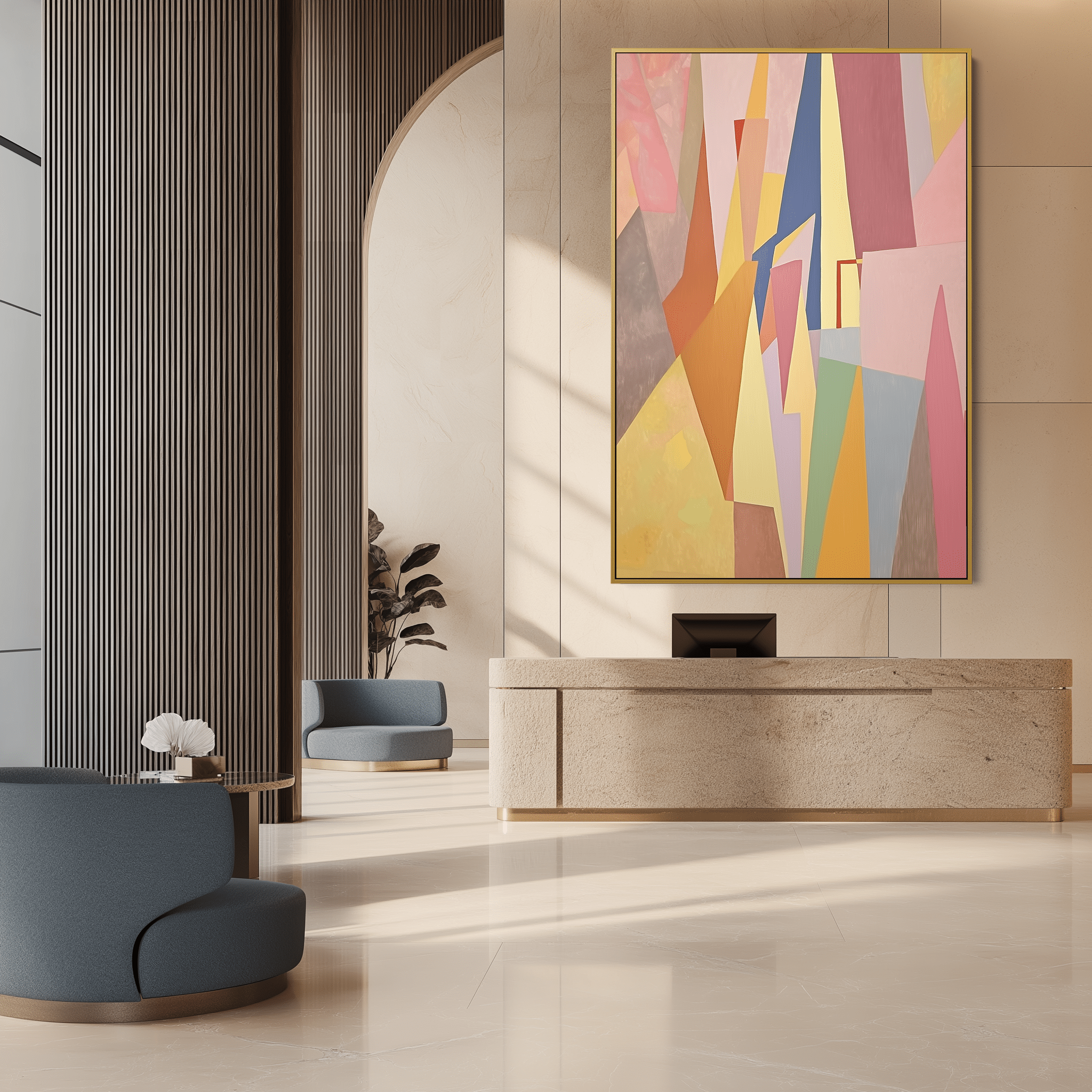 Pastel Pinnacles UA - 1289 - Unique Aesthetics