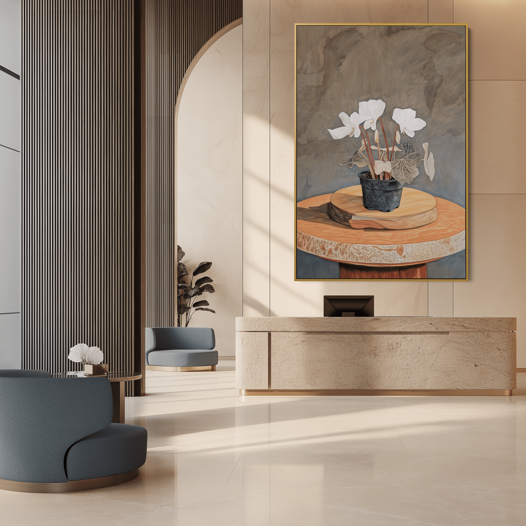 Quiet in Red Stems UA - 957 - Unique Aesthetics