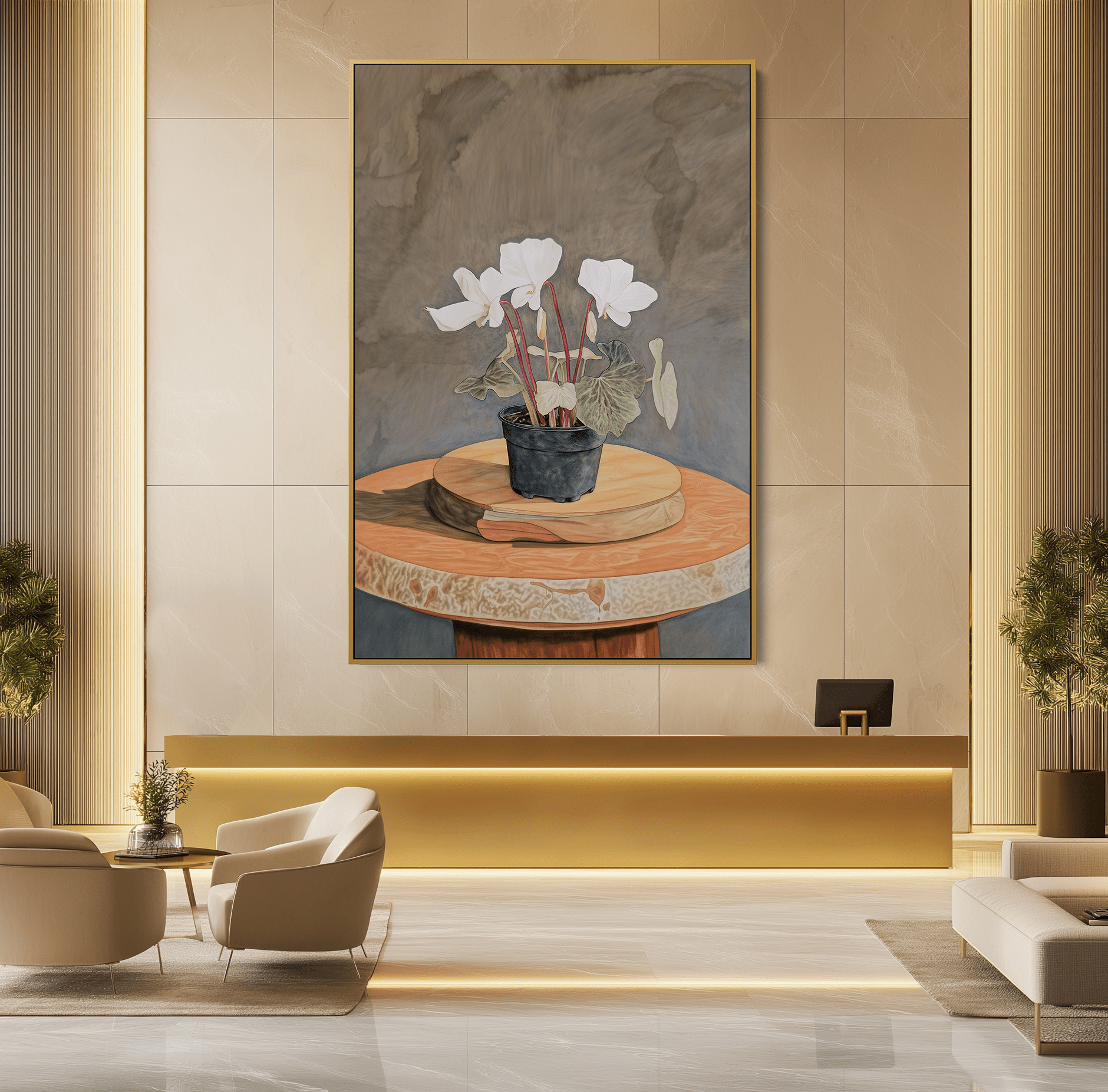 Quiet in Red Stems UA - 957 - Unique Aesthetics