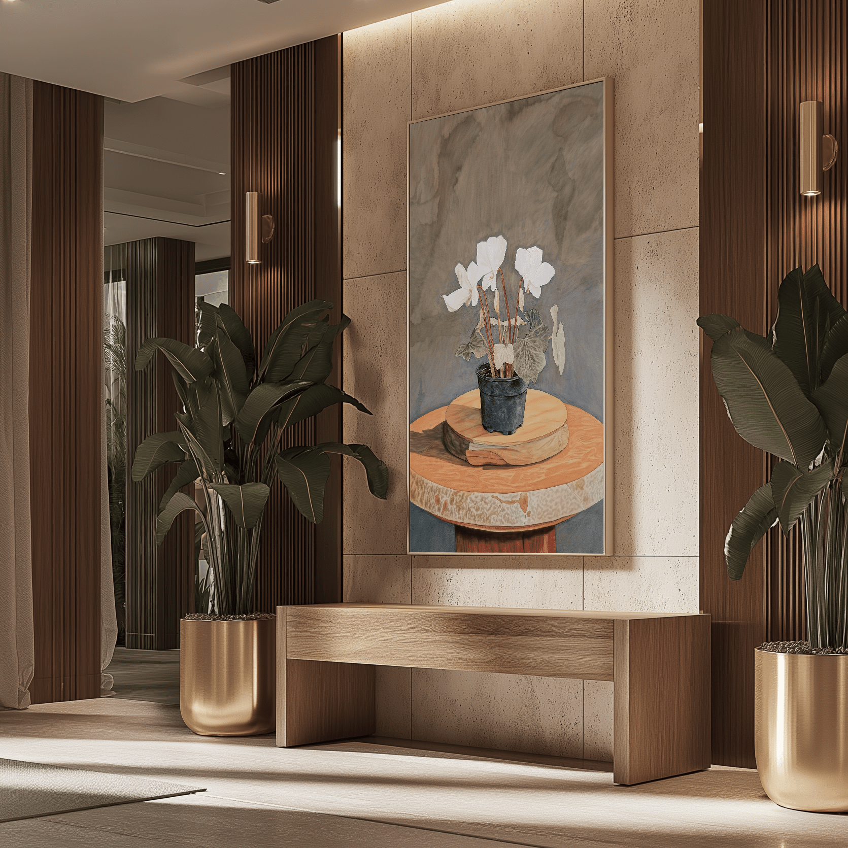 Quiet in Red Stems UA - 957 - Unique Aesthetics