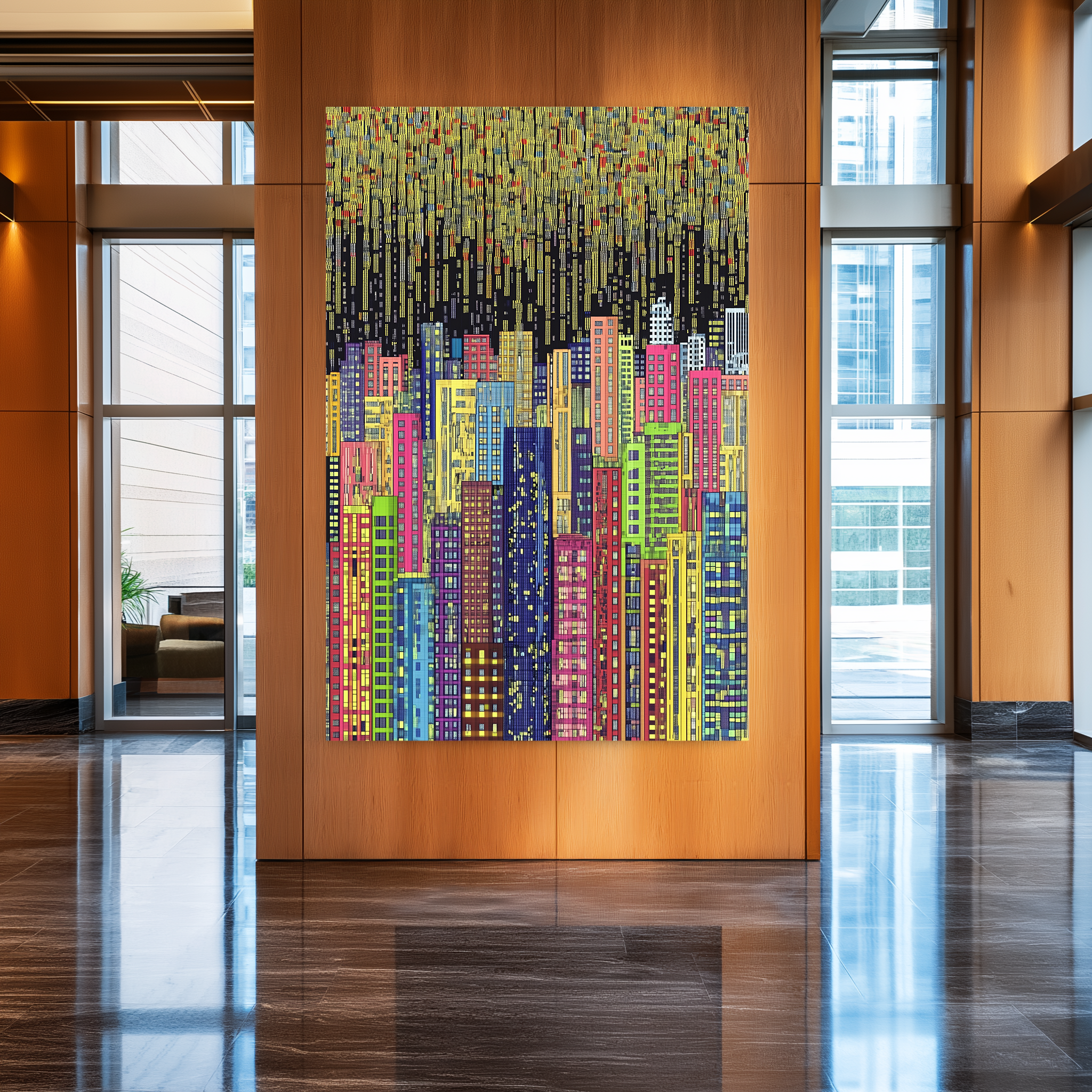 Rainfall of Signals UA - 1349 - Unique Aesthetics