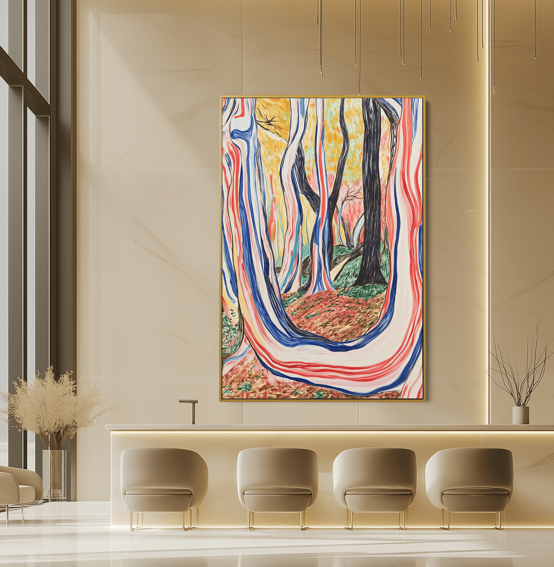 Red, White, & Bloom UA - 1031 - Unique Aesthetics