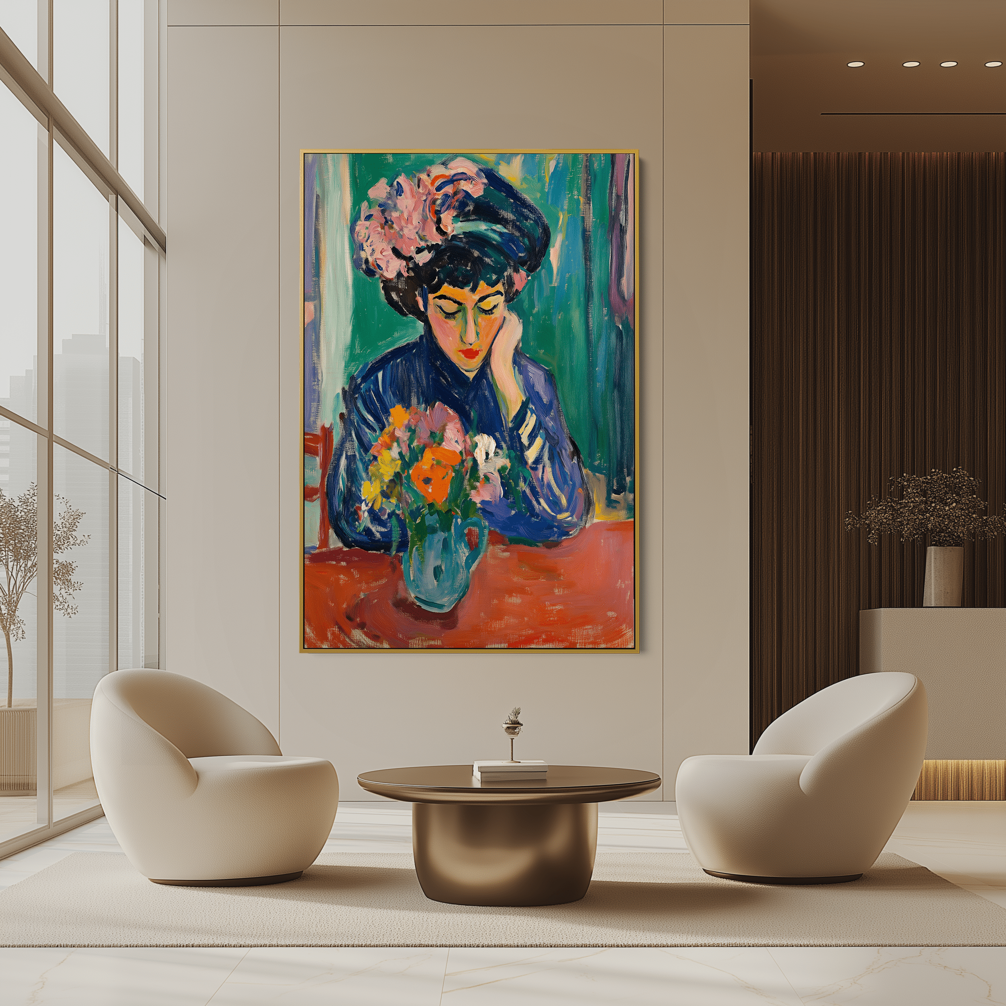 Reflections in Blue UA - 278 - Unique Aesthetics