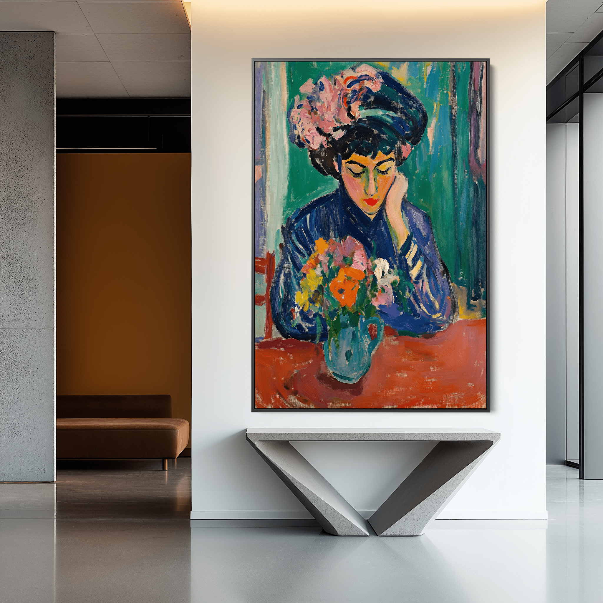 Reflections in Blue UA - 278 - Unique Aesthetics