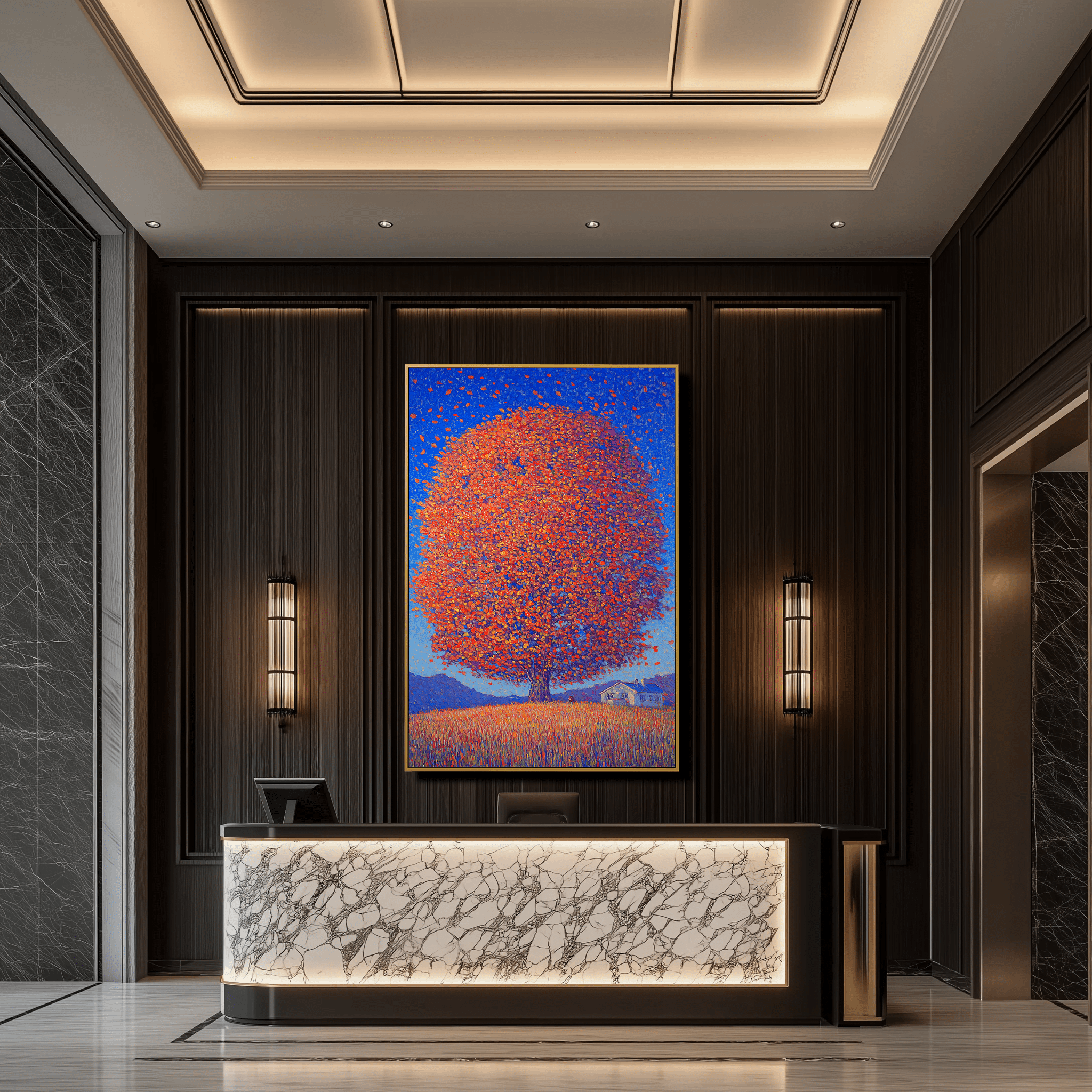 Saffron Stillness UA - 672 - Unique Aesthetics