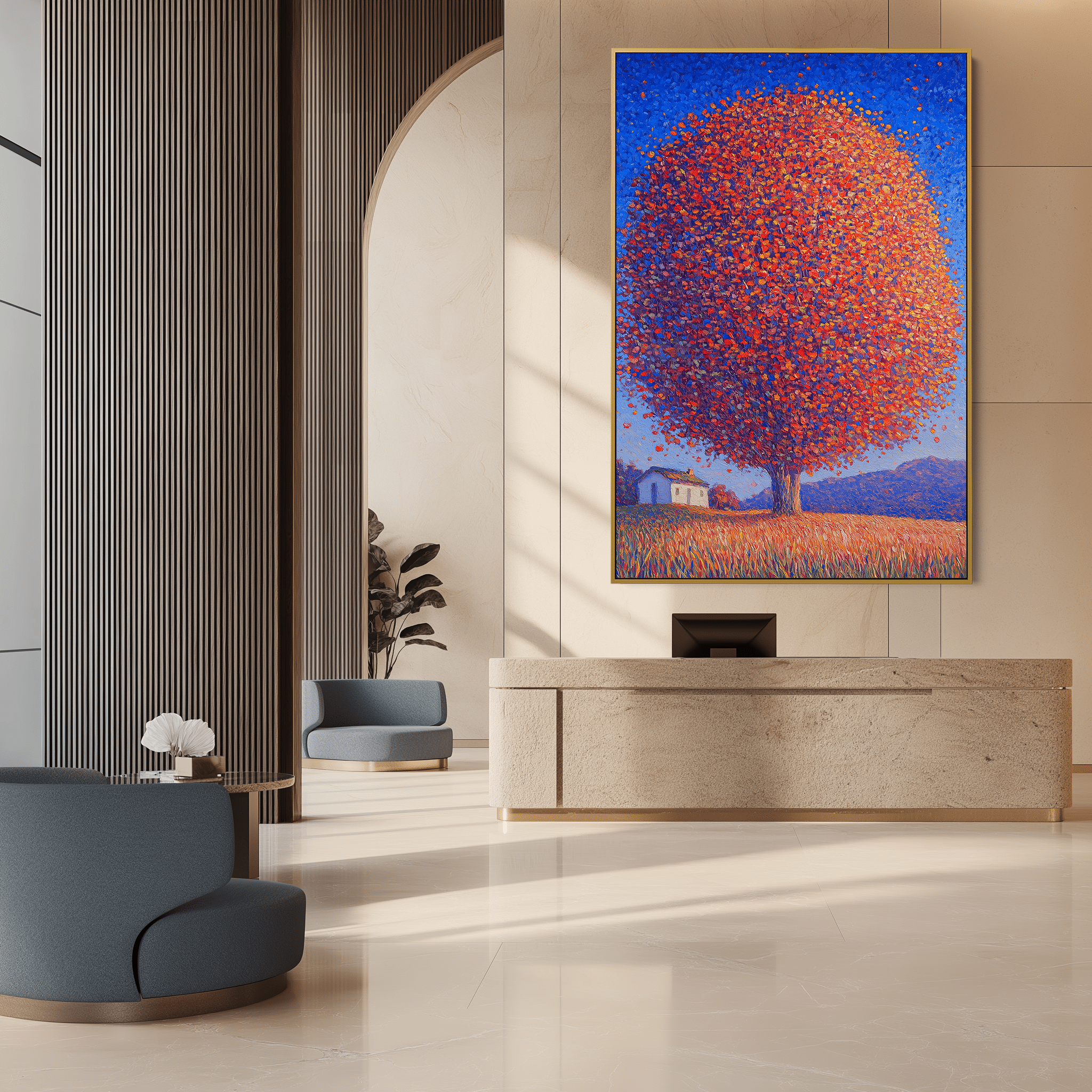 Saffron Stillness UA - 673 - Unique Aesthetics