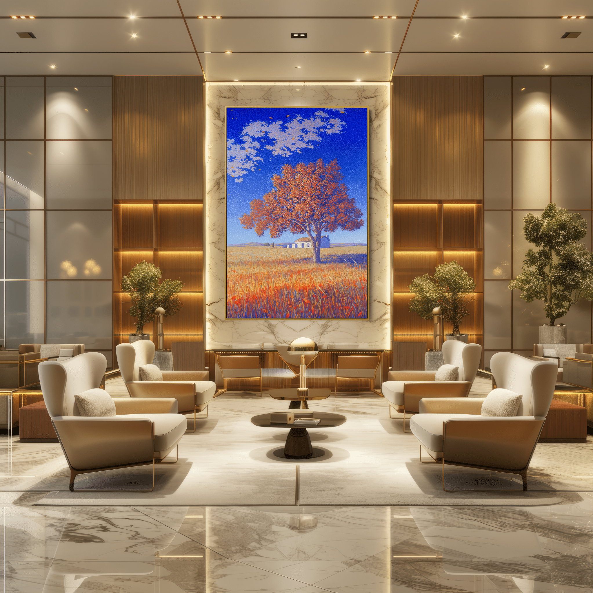 Saffron Stillness UA - 674 - Unique Aesthetics