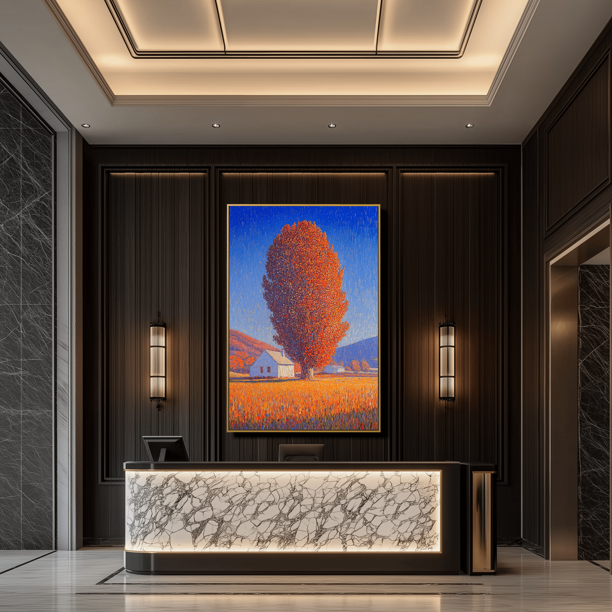 Saffron Stillness UA - 675 - Unique Aesthetics