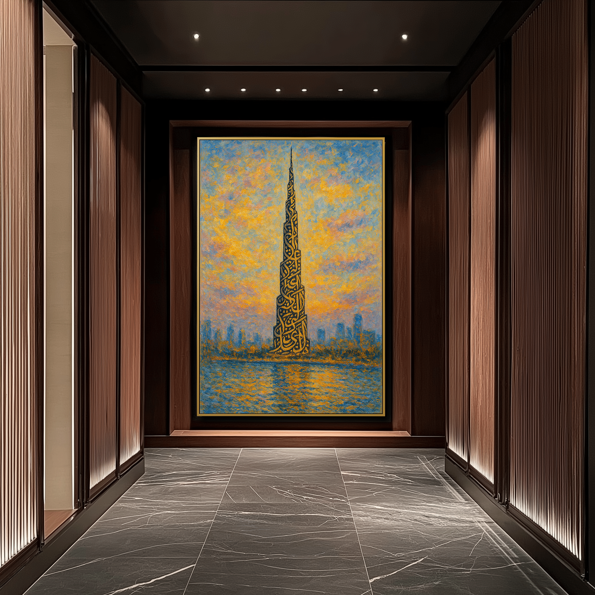 Scripted Skyline UA - 1464 - Unique Aesthetics