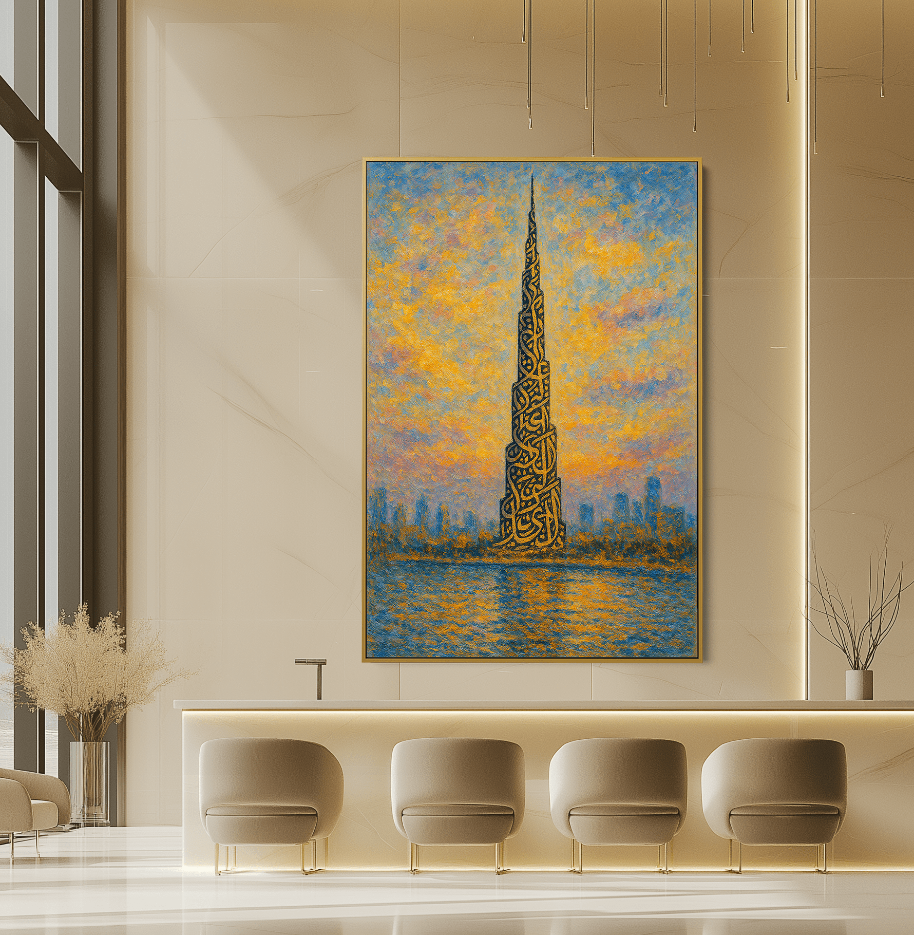 Scripted Skyline UA - 1464 - Unique Aesthetics