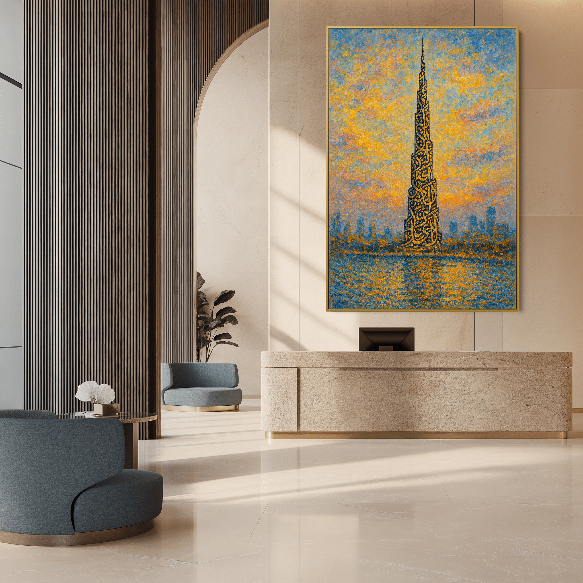 Scripted Skyline UA - 1464 - Unique Aesthetics