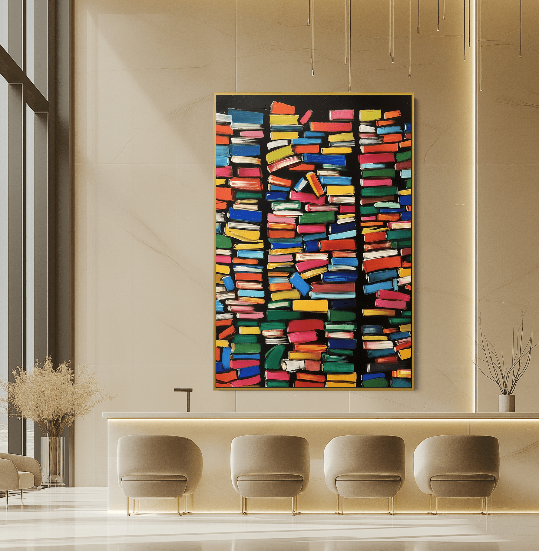 Shelved Like Fireworks UA - 1197 - Unique Aesthetics