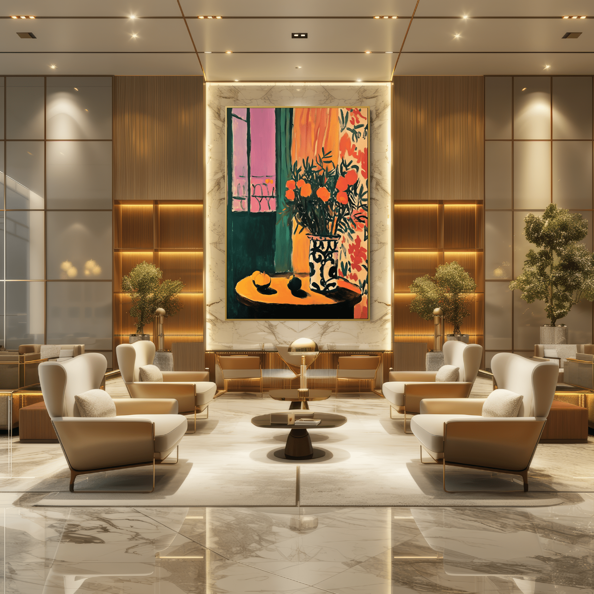 Sunset Blooms UA - 288 - Unique Aesthetics