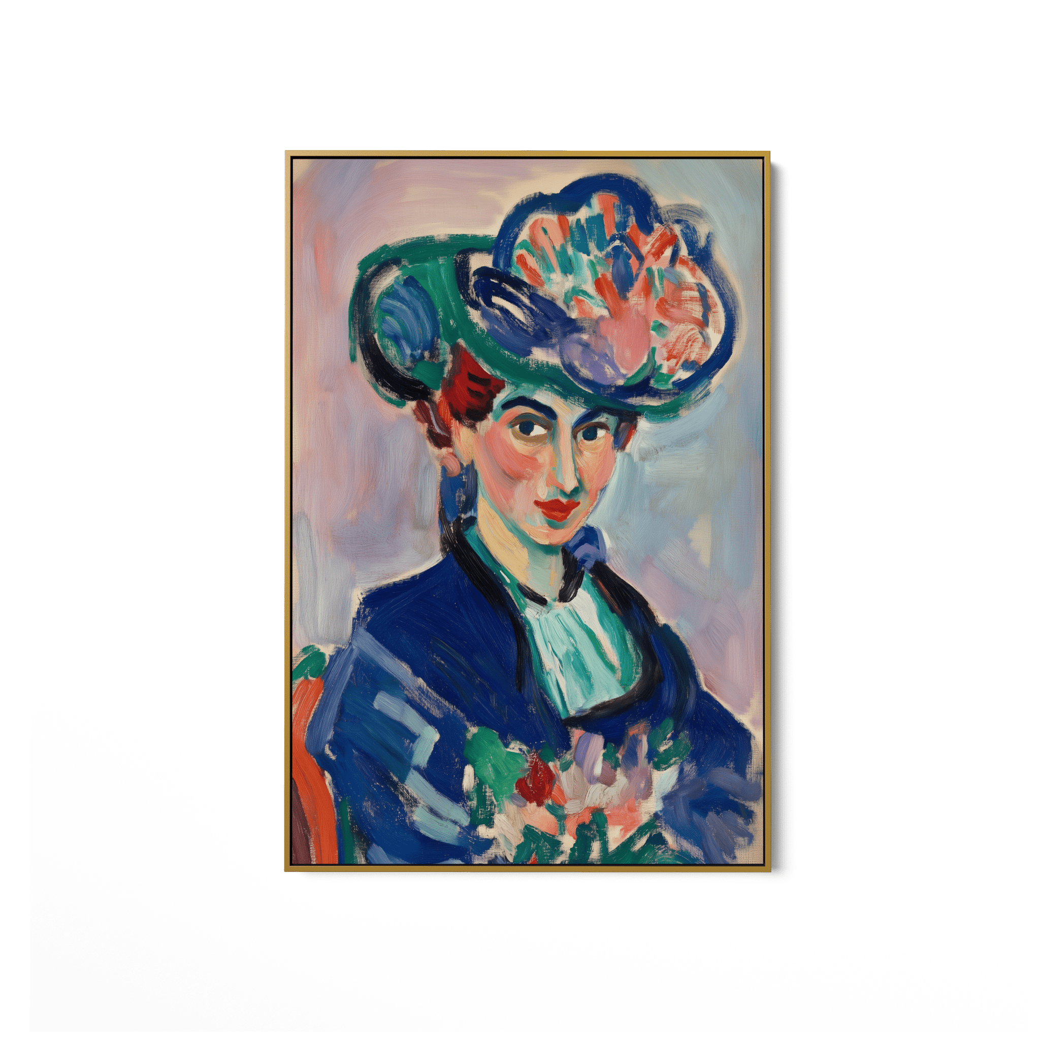 The Lady in Blue UA - 282 - Unique Aesthetics