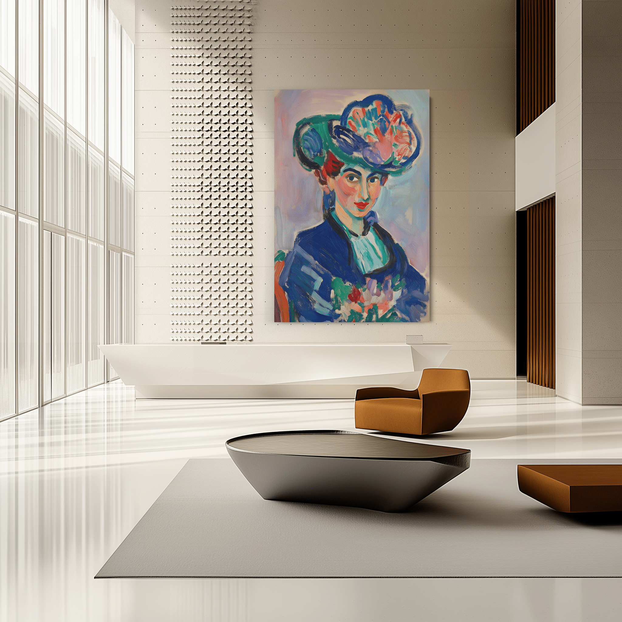 The Lady in Blue UA - 282 - Unique Aesthetics