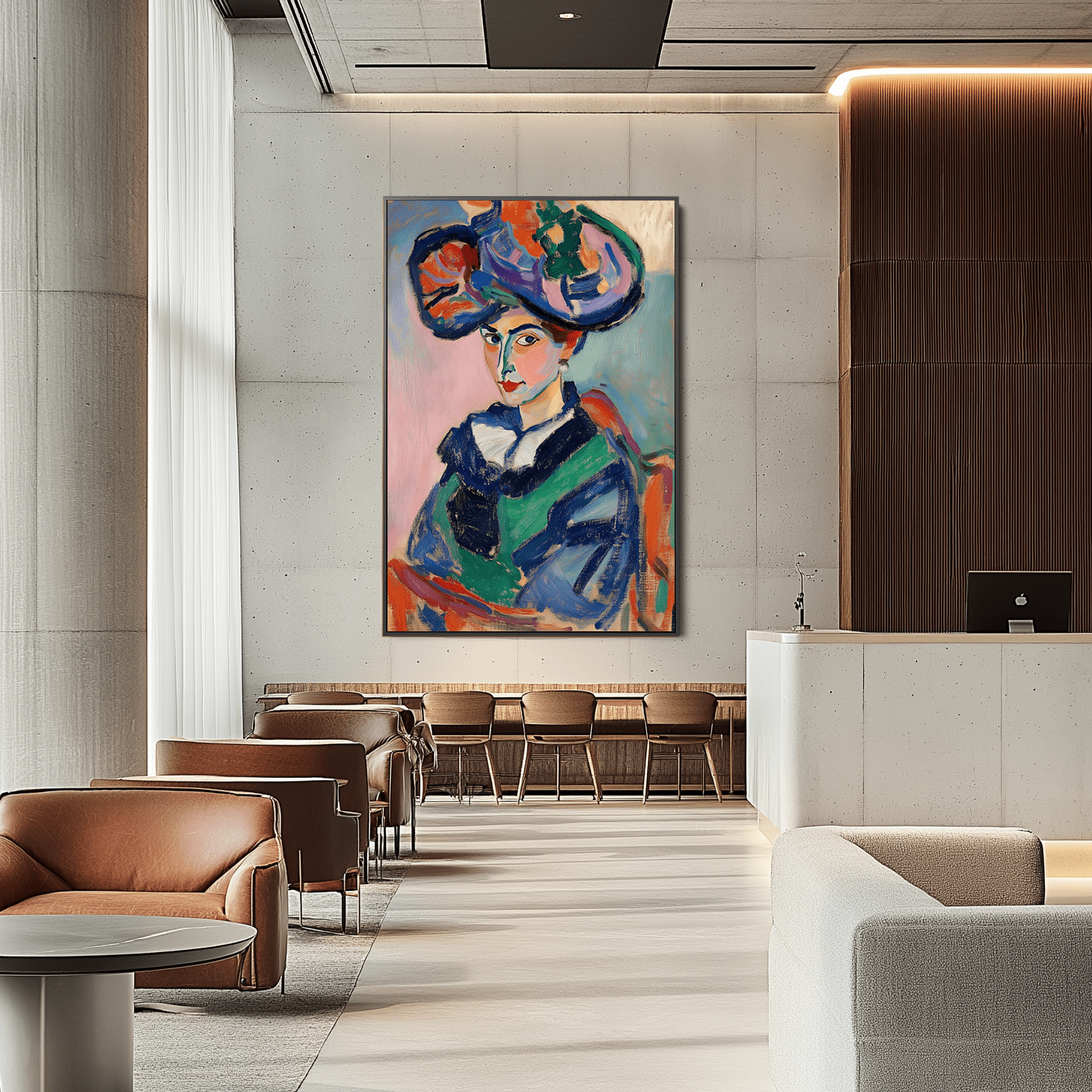 The Lady in Blue UA - 283 - Unique Aesthetics