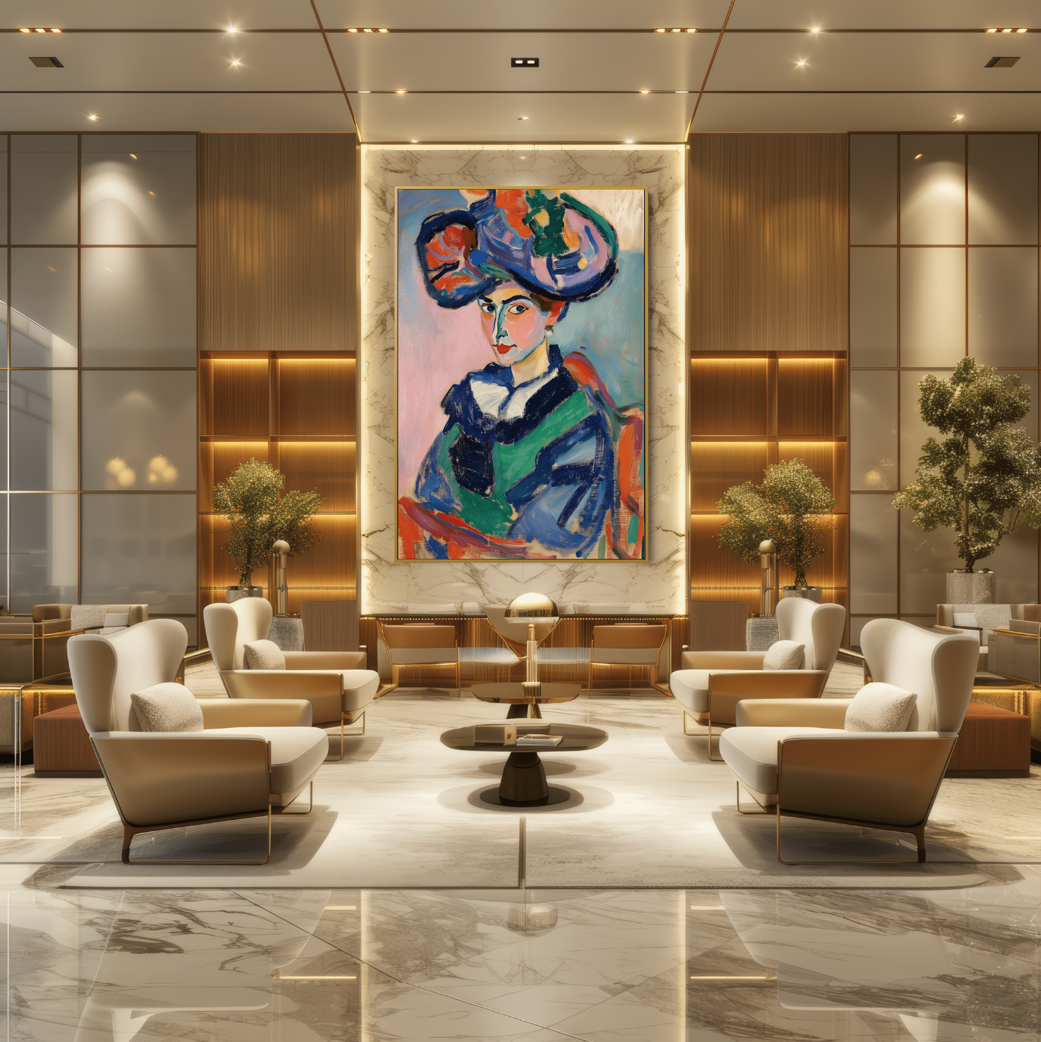 The Lady in Blue UA - 283 - Unique Aesthetics