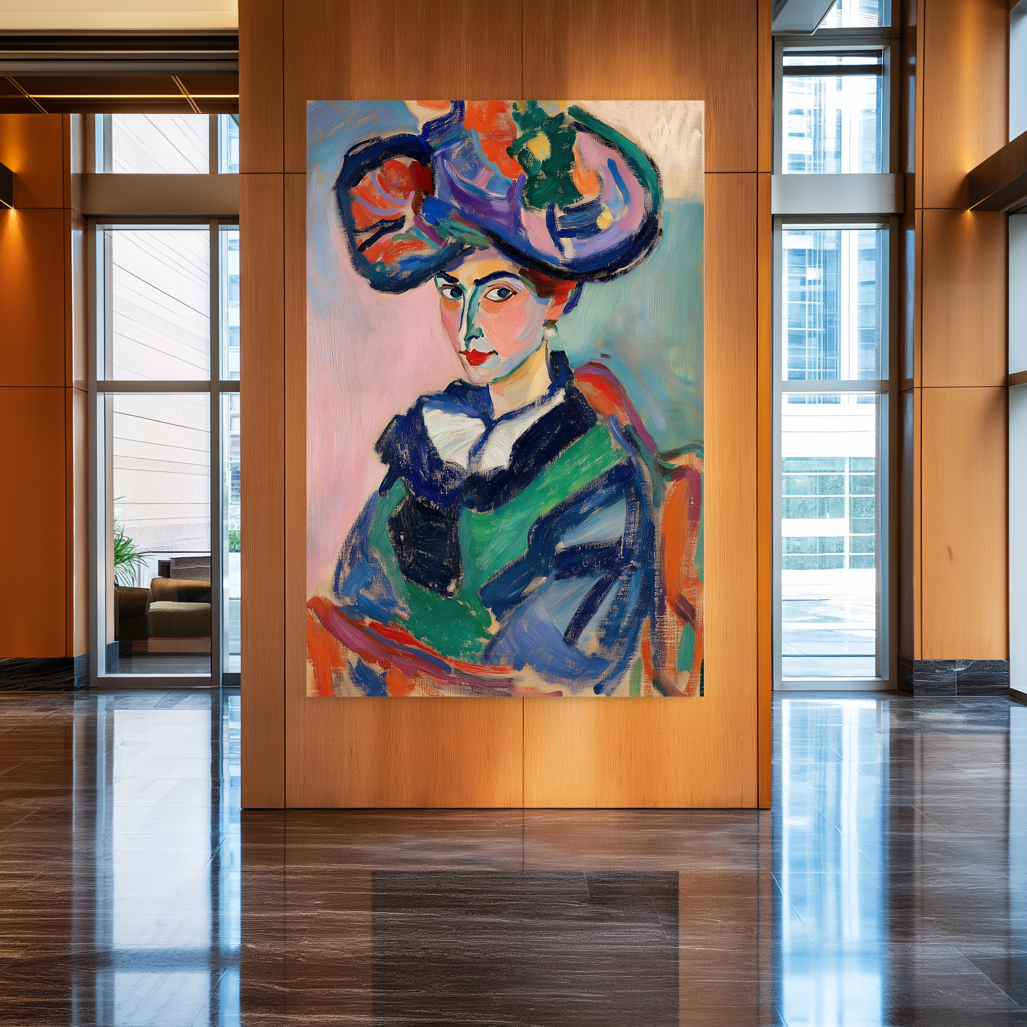 The Lady in Blue UA - 283 - Unique Aesthetics