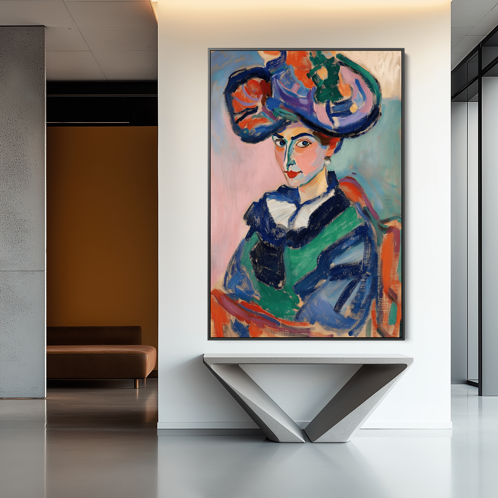 The Lady in Blue UA - 283 - Unique Aesthetics